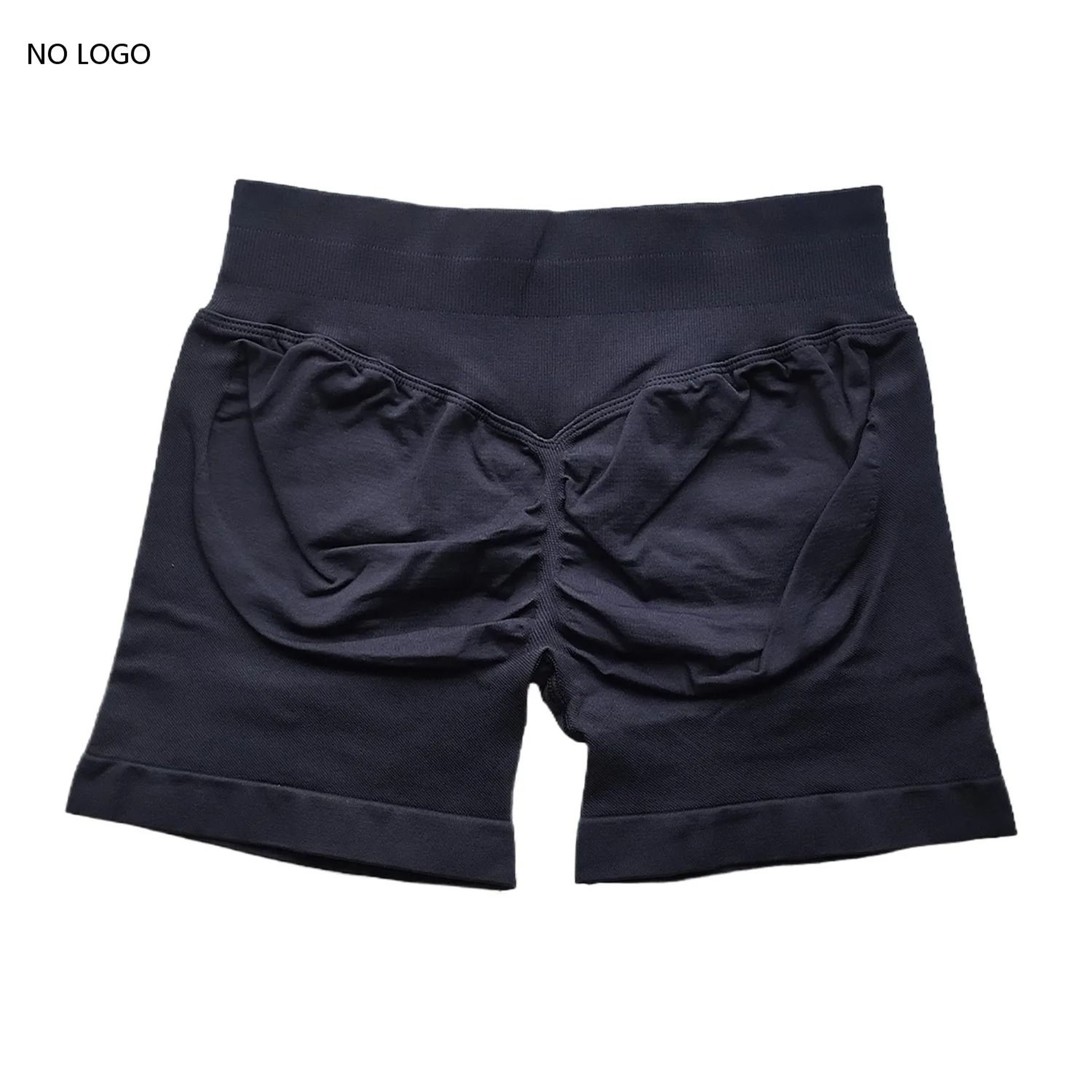 Womens Seamless Scrunch Butt Gym Shorts With Low Ribbed Waistband For Workout And Running 12