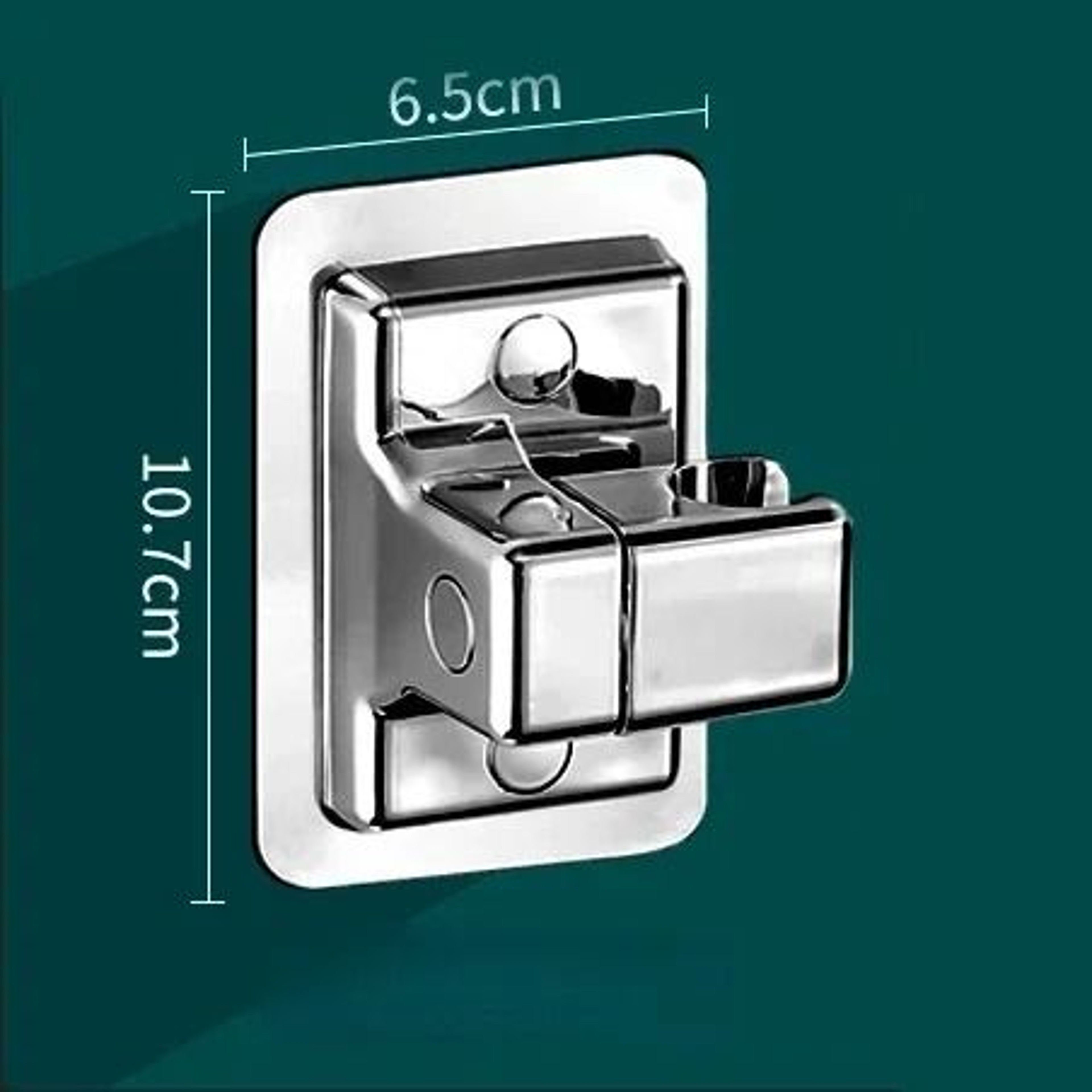 Adjustable Shower Head Holder Wall Mounted Self Adhesive Bracket 7