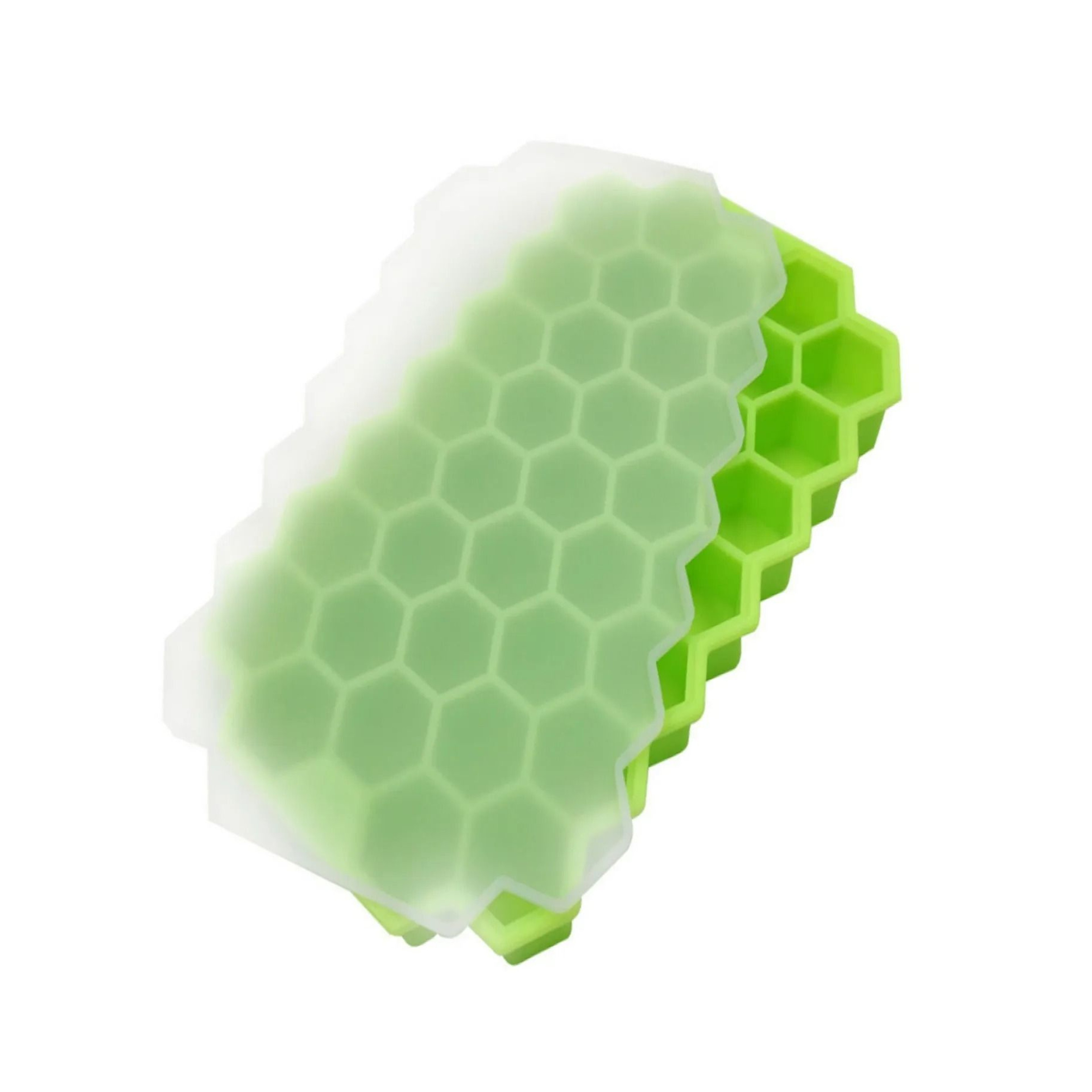 Honeycomb Silicone Ice Cube Mold 37 Cavity Reusable Ice Maker Tray 6