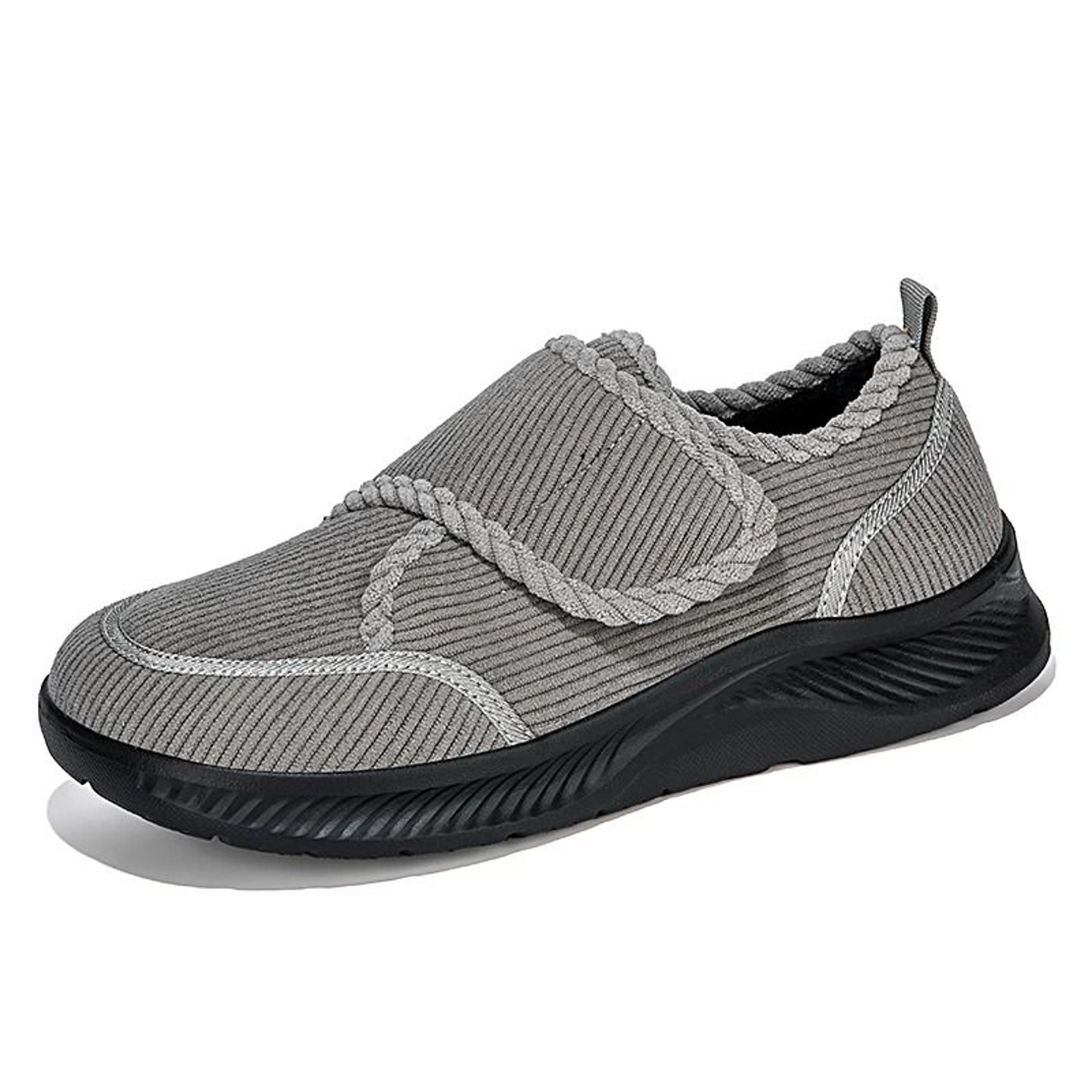 Unisex Casual Walking Shoes Lightweight Anti Slip Plush Warm Comfort Footwear 6