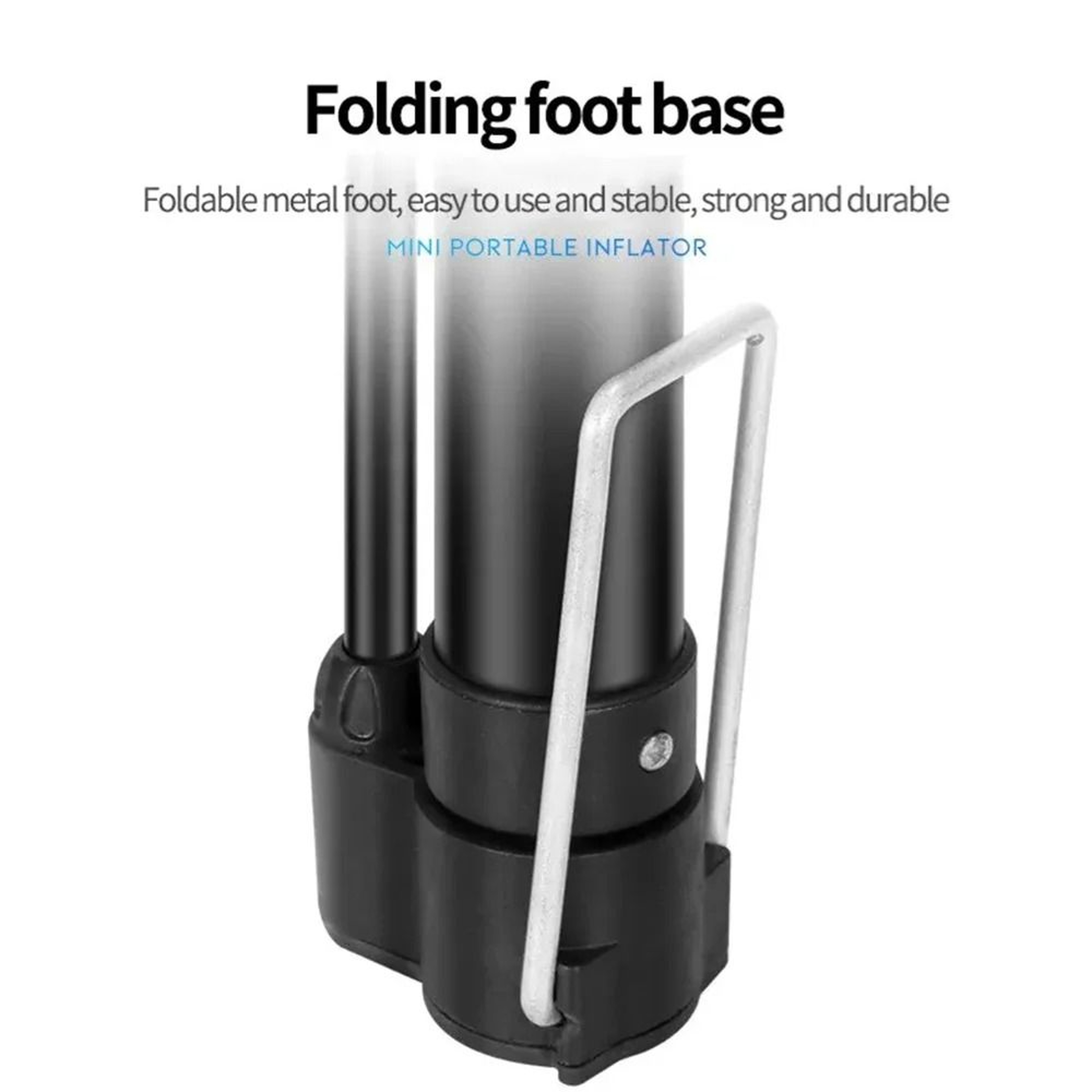 Portable Mini Bicycle Pump For Mountain And Road Bike Tires 4