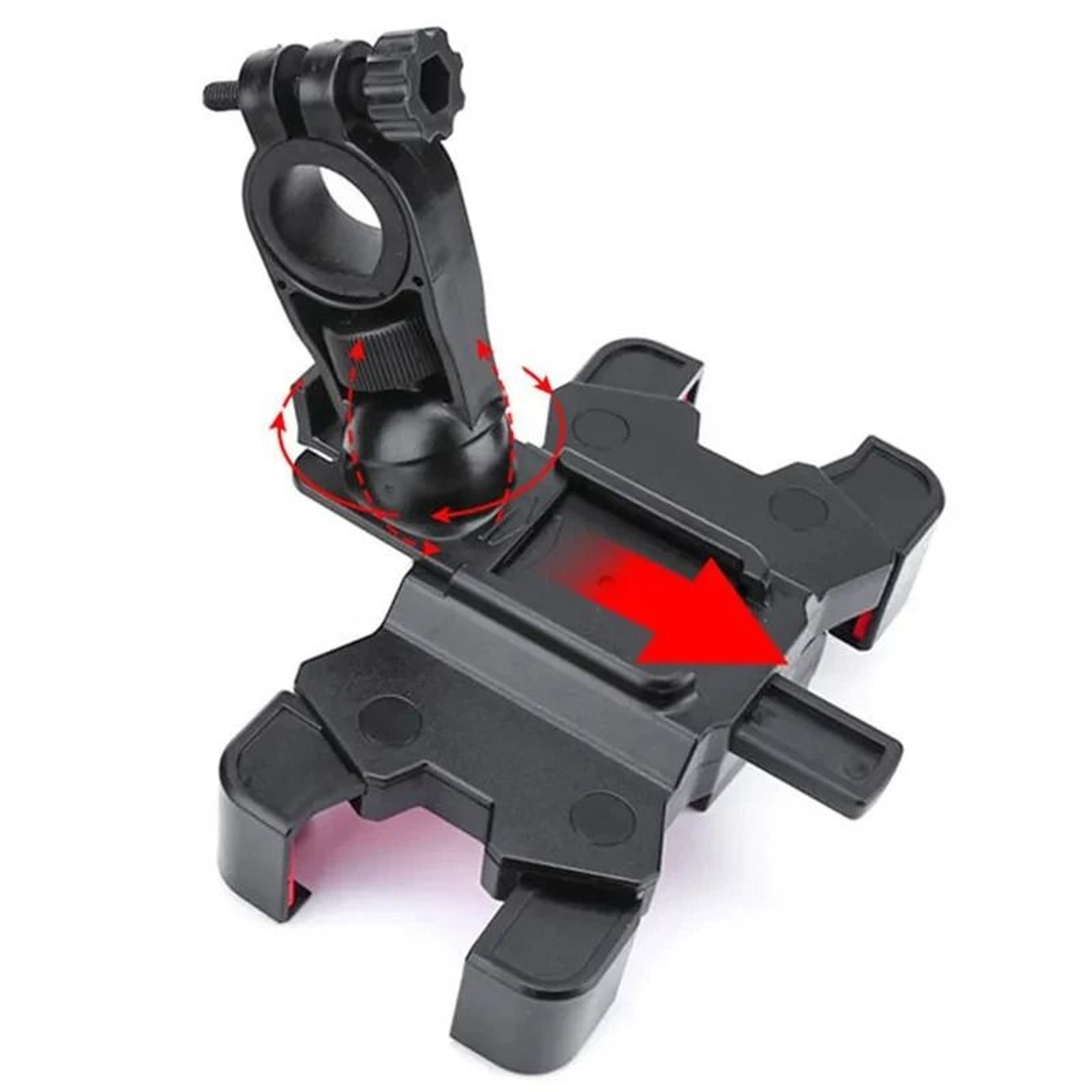 Universal Bicycle Phone Holder Adjustable 360 Degree Rotating Bike Mount 3