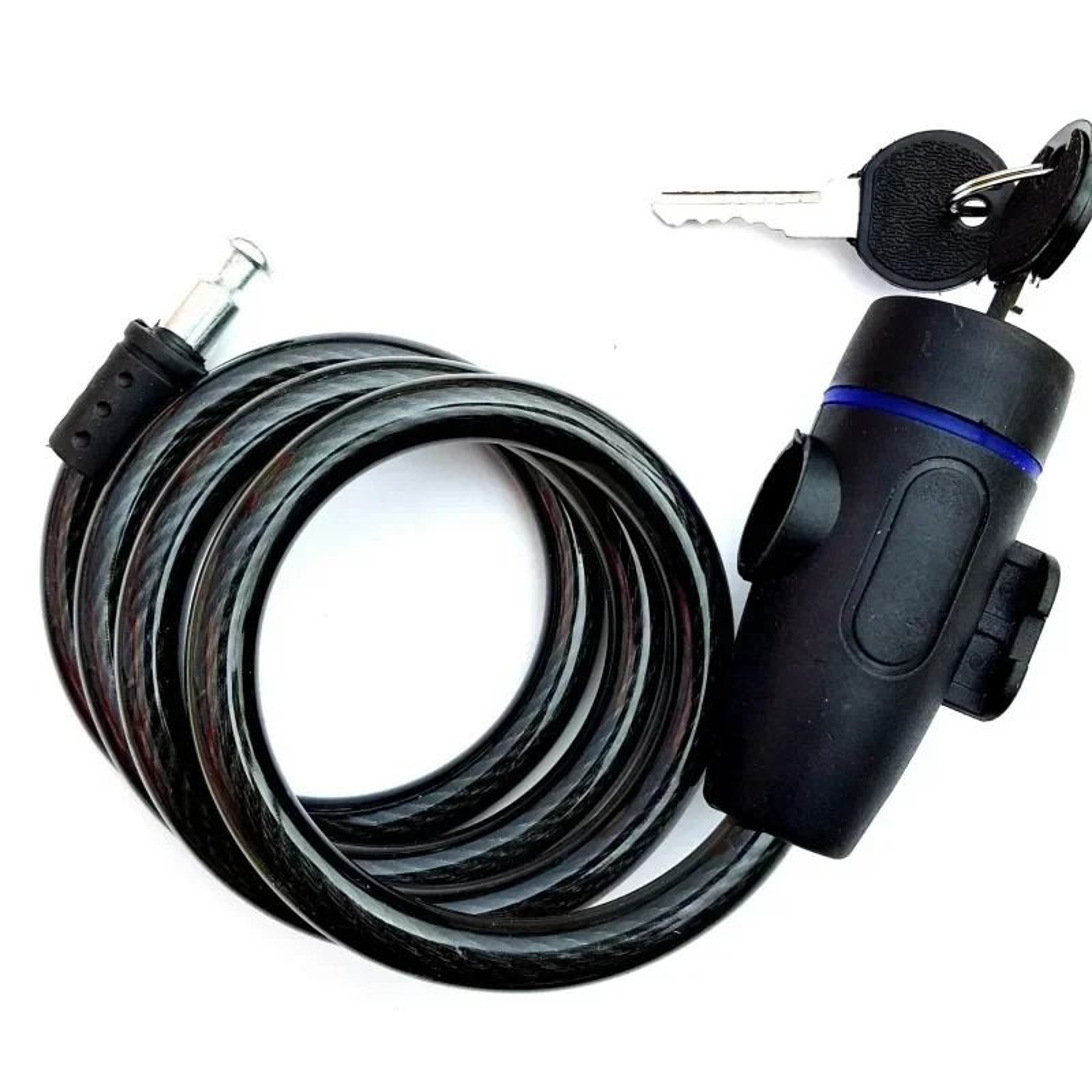 Heavy Duty Motorcycle And Bicycle Chain Lock With Keys Anti Theft Security Cable 4
