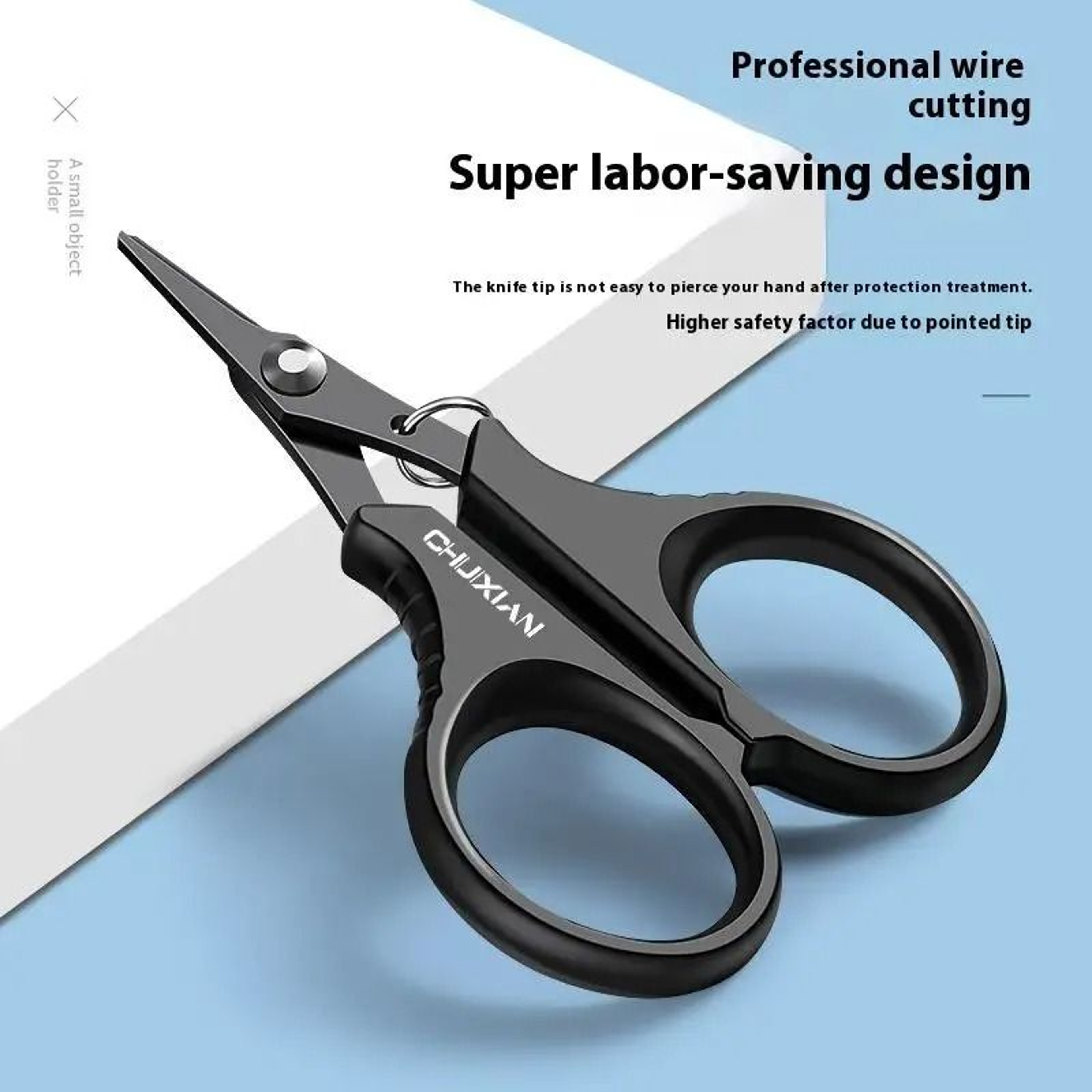 Titanium Coated Fishing Scissors Line Cutter Tool 3