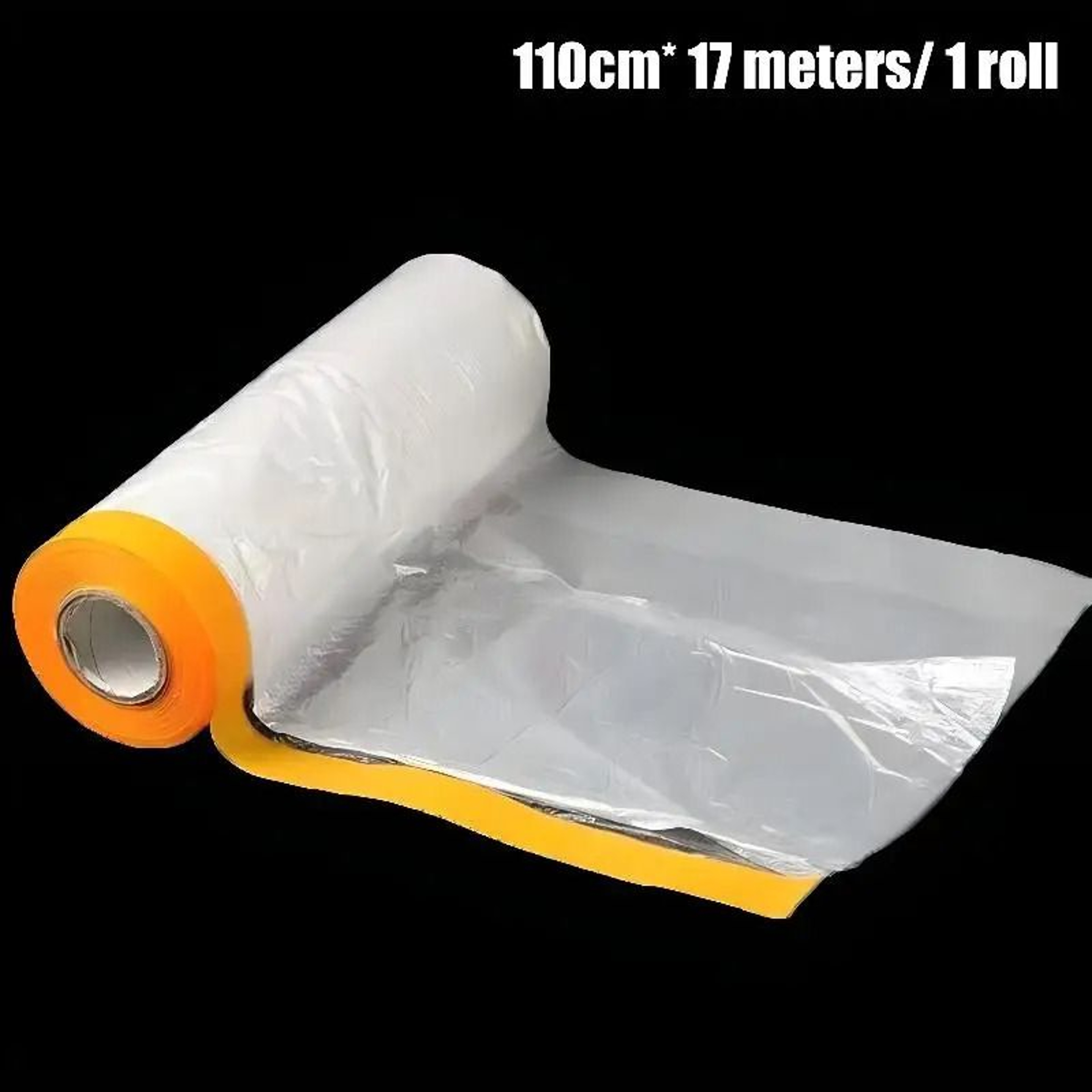 Disposable Self Adhesive Dustproof Film Roll For Cabinet And Wall Protection 7