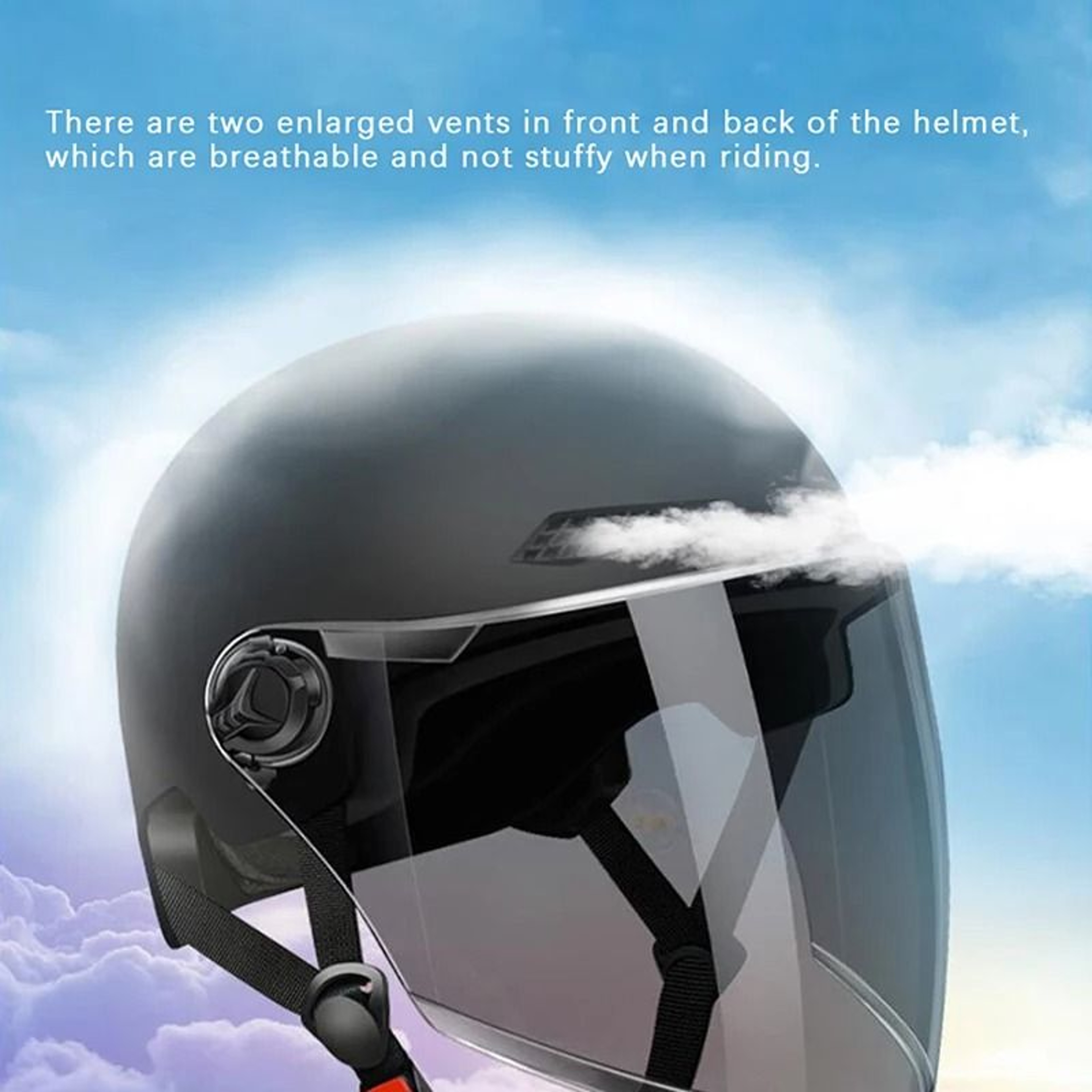 Bicycle Safety Helmet With Goggles For Adults And Children 2