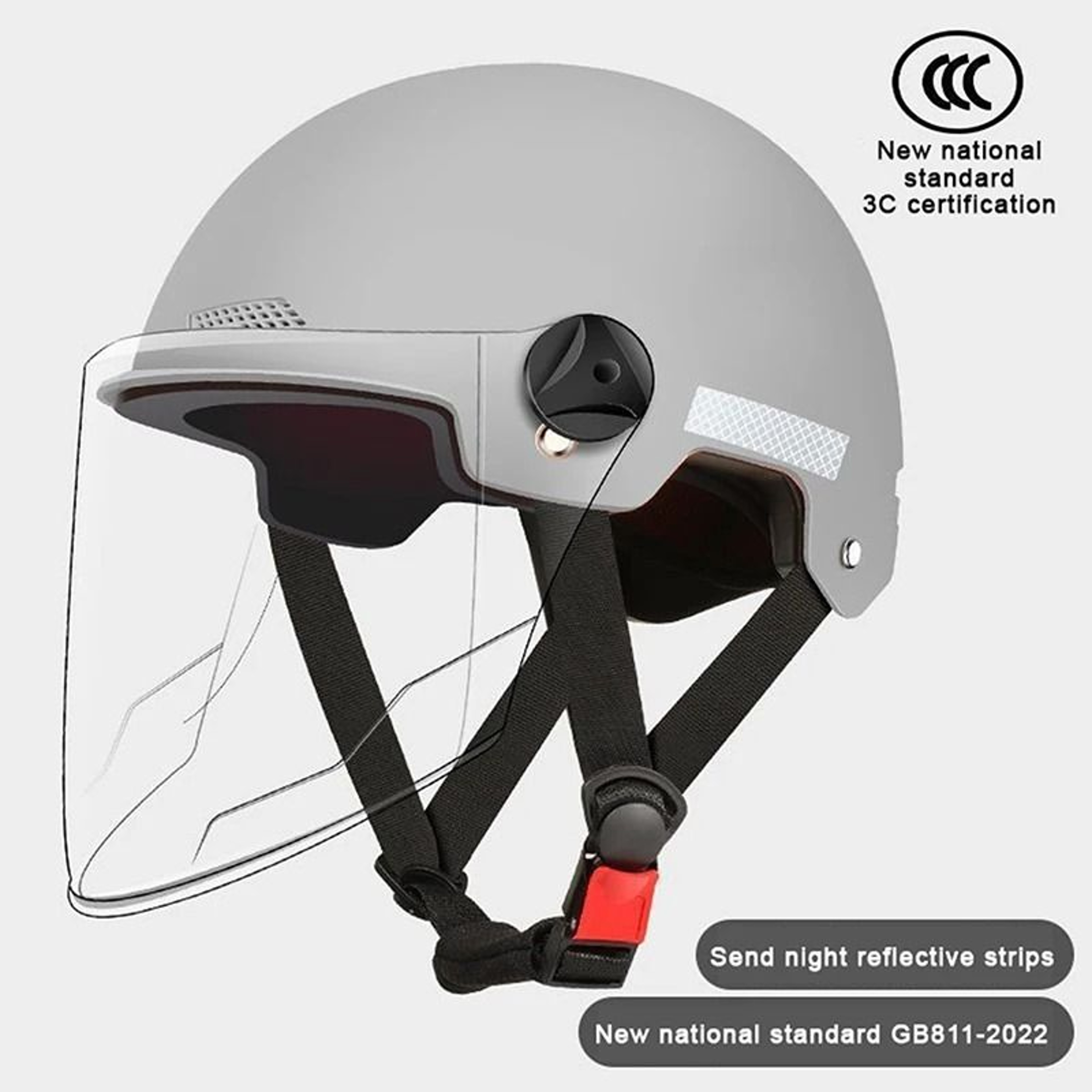 Bicycle Safety Helmet With Goggles For Adults And Children 19