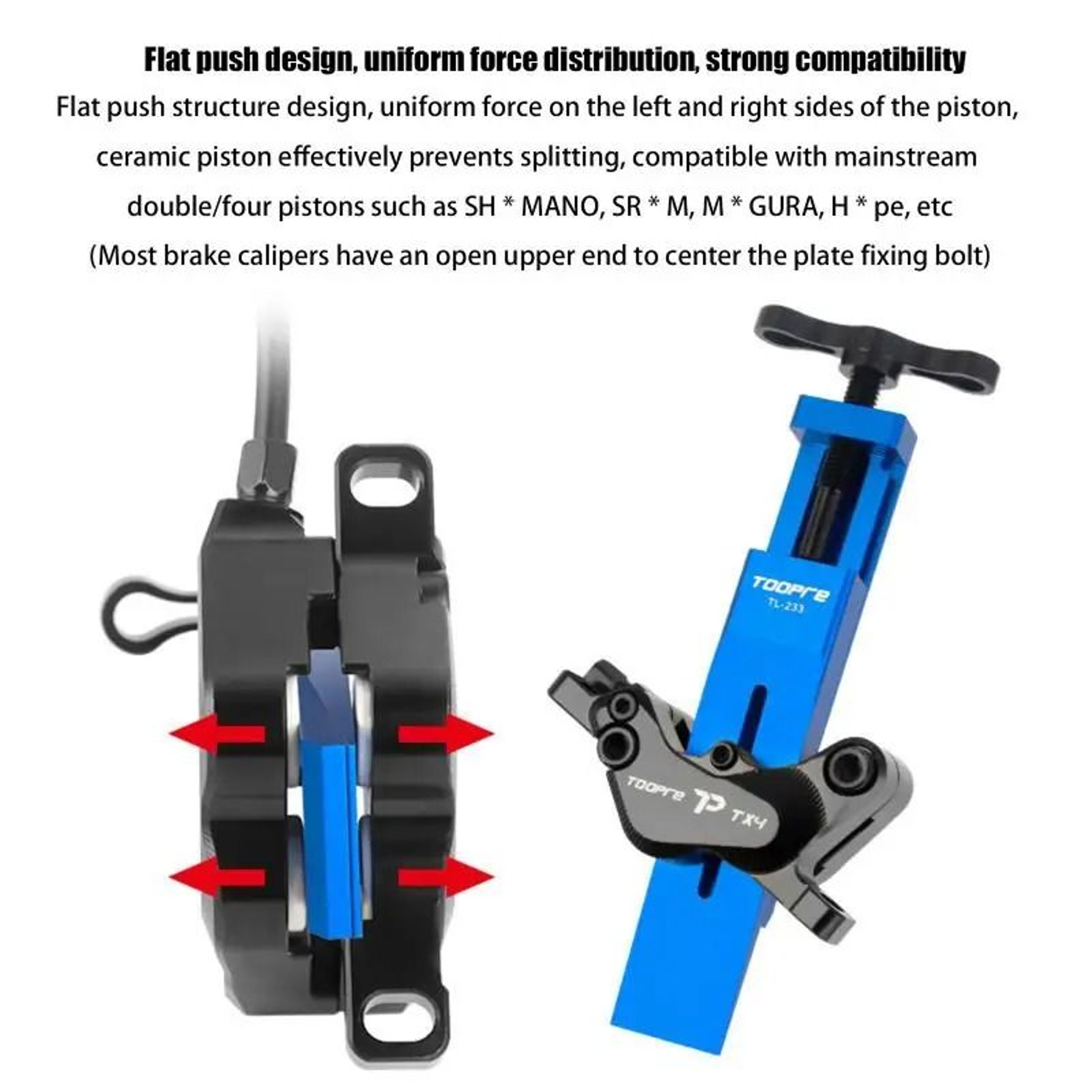 Hydraulic Disc Brake Piston Reset Tool For Mountain And Road Bikes 1
