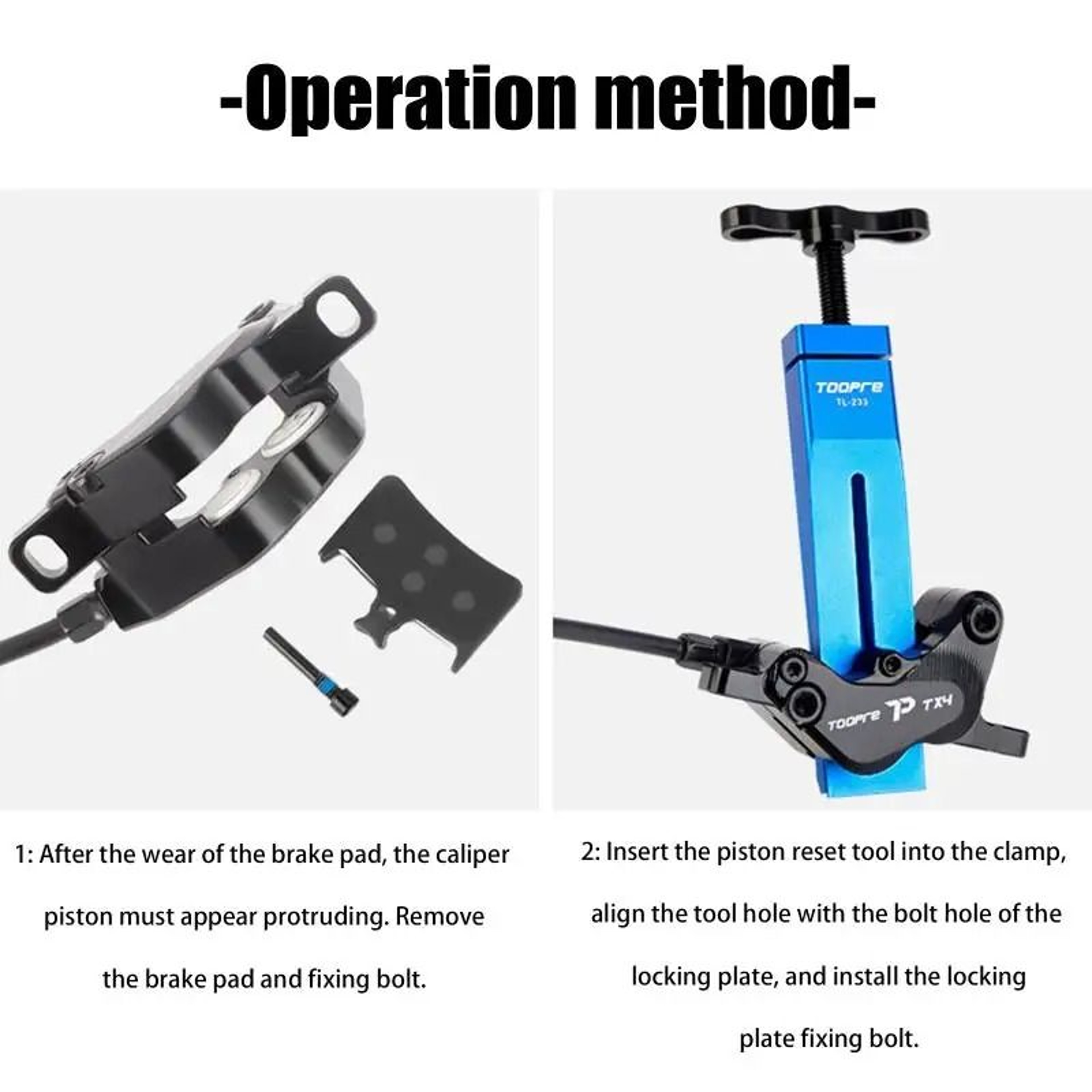 Hydraulic Disc Brake Piston Reset Tool For Mountain And Road Bikes 4