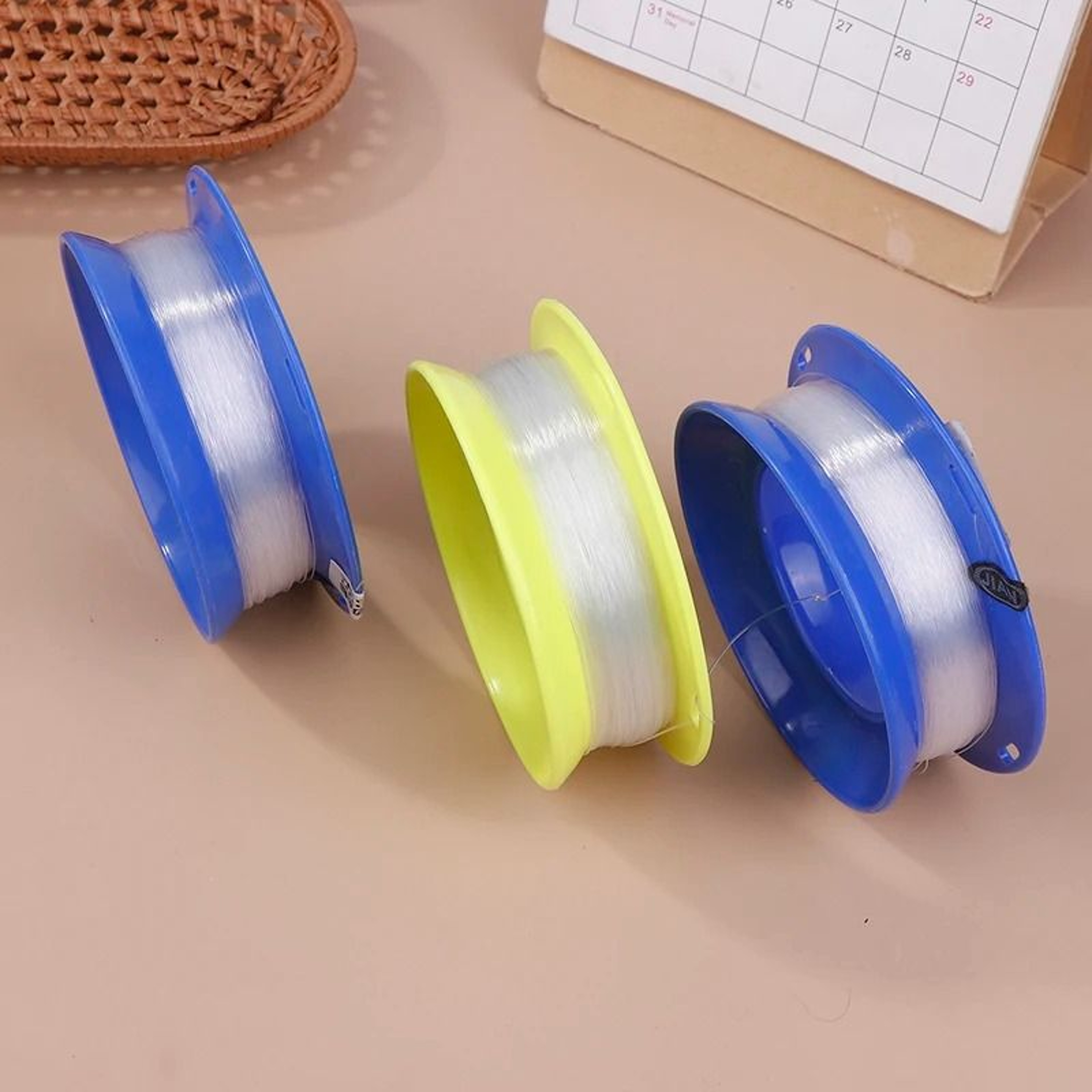 Plastic Fishing Line Coiling Plate Hand Reel Line Winder Tool 3