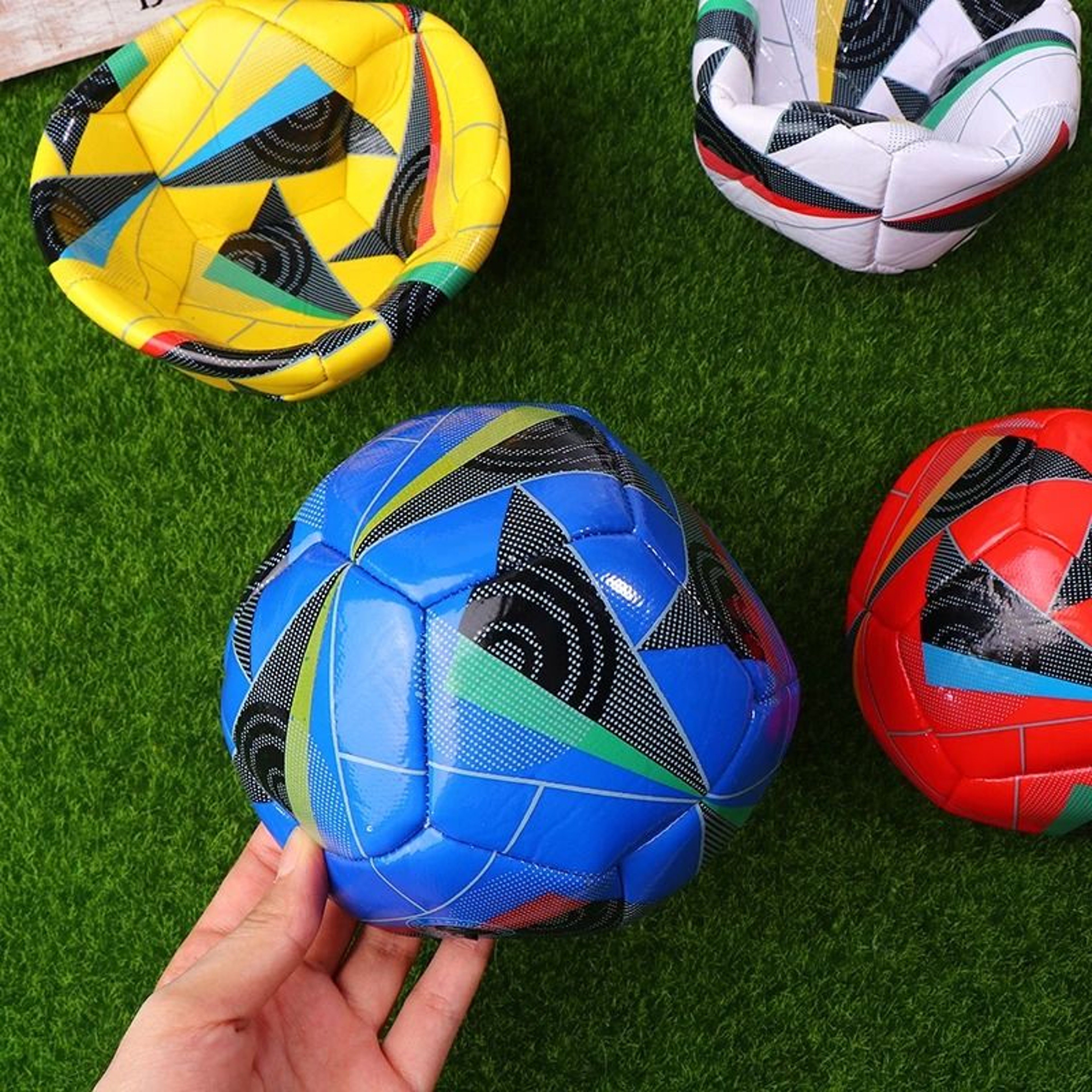 Size 2 Soccer Ball Training Football For Youth Practice Play 0