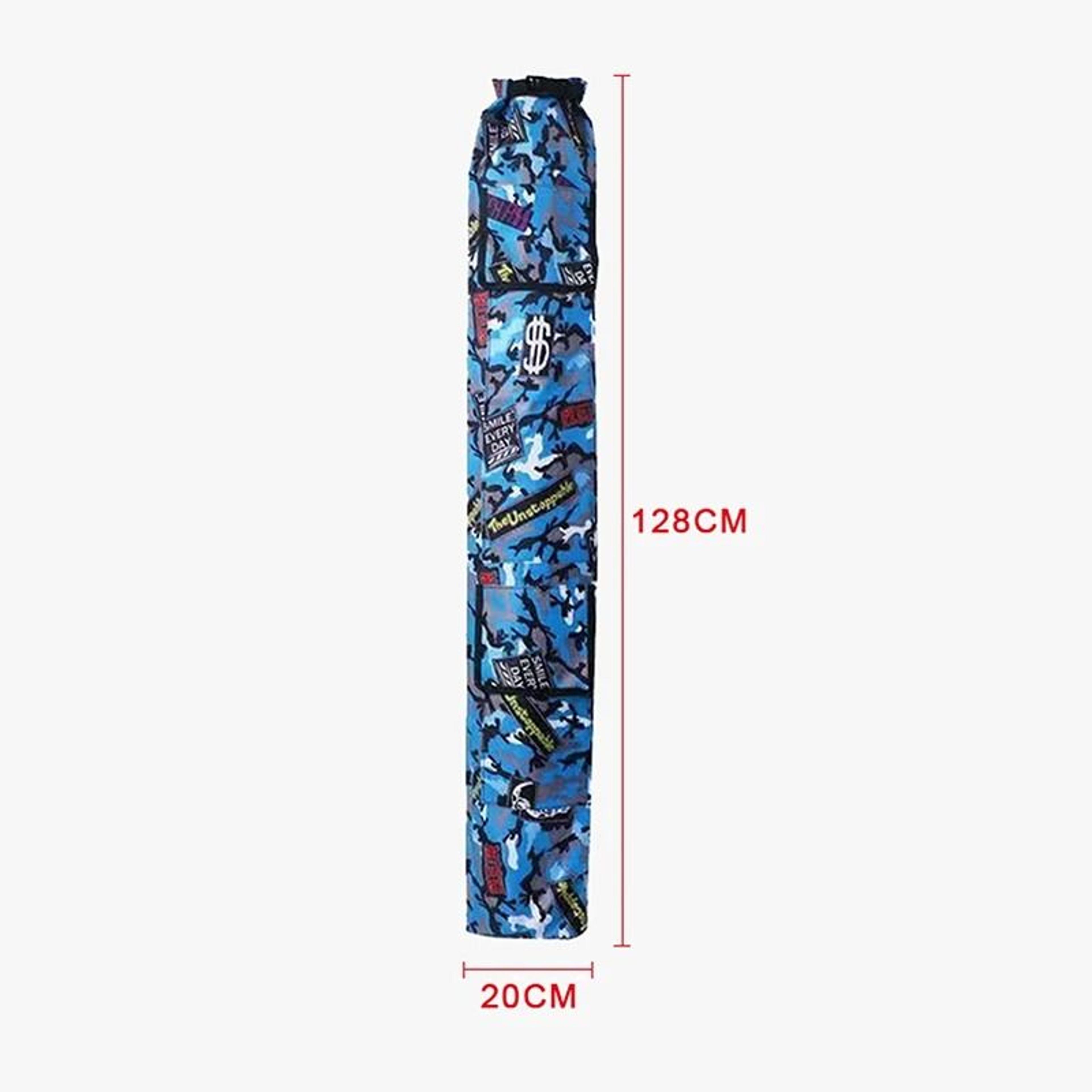 Nylon Fishing Rod Storage Bag Waterproof Foldable Tackle Organizer 2