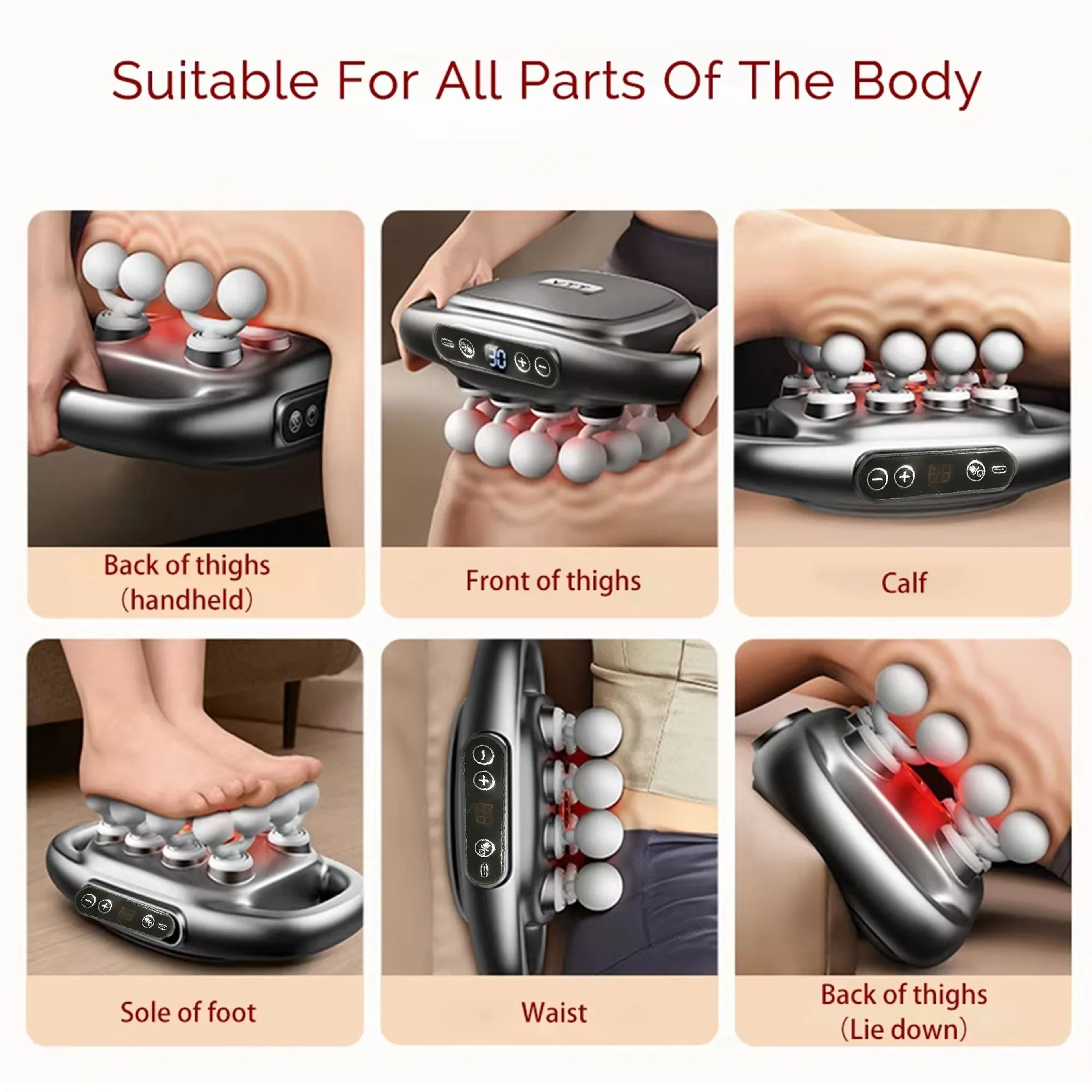Deep Tissue Massage Gun With 16 Heads For Muscle Recovery And Relaxation 1