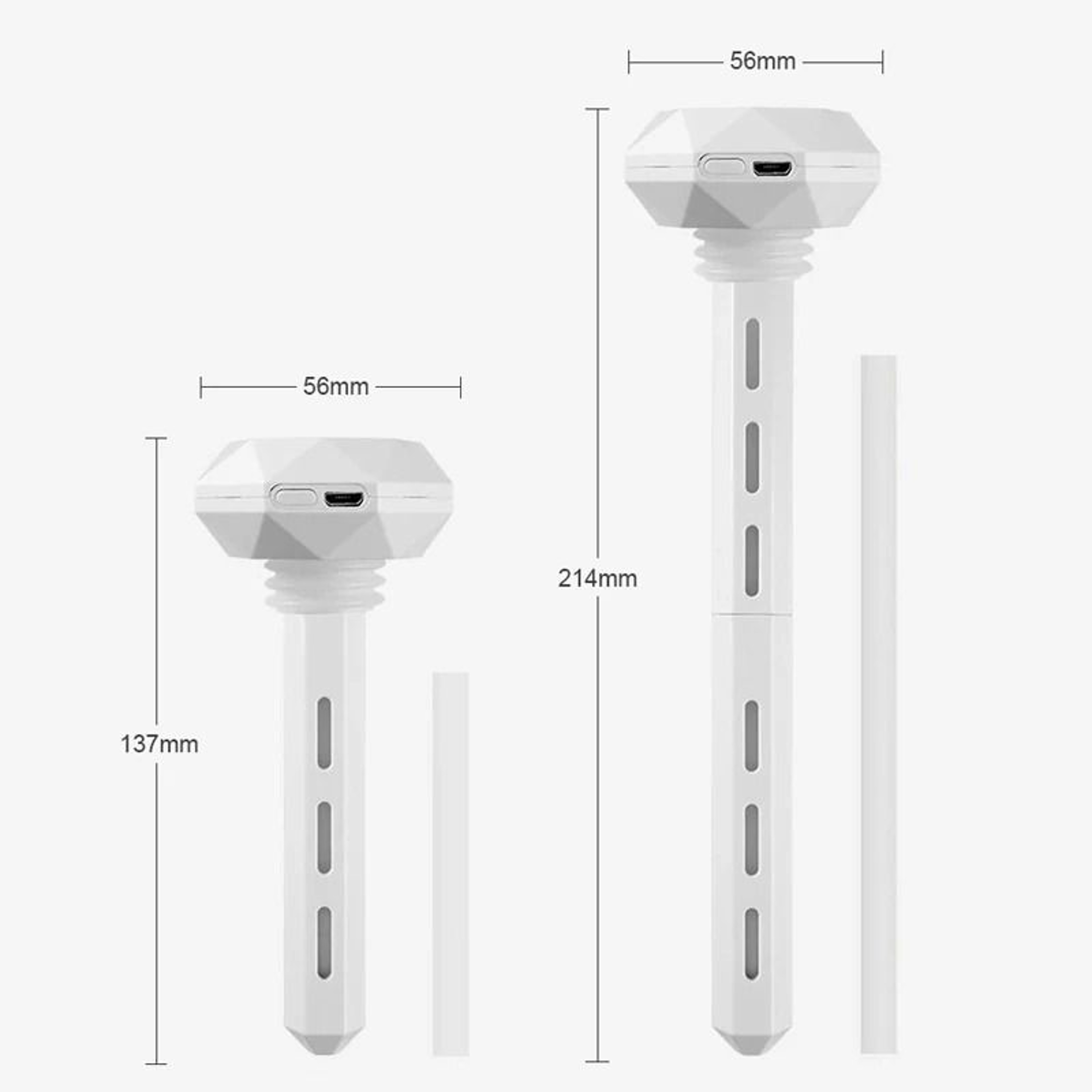 Portable USB Mini Humidifier Ultrasonic Air Diffuser With LED Light 5