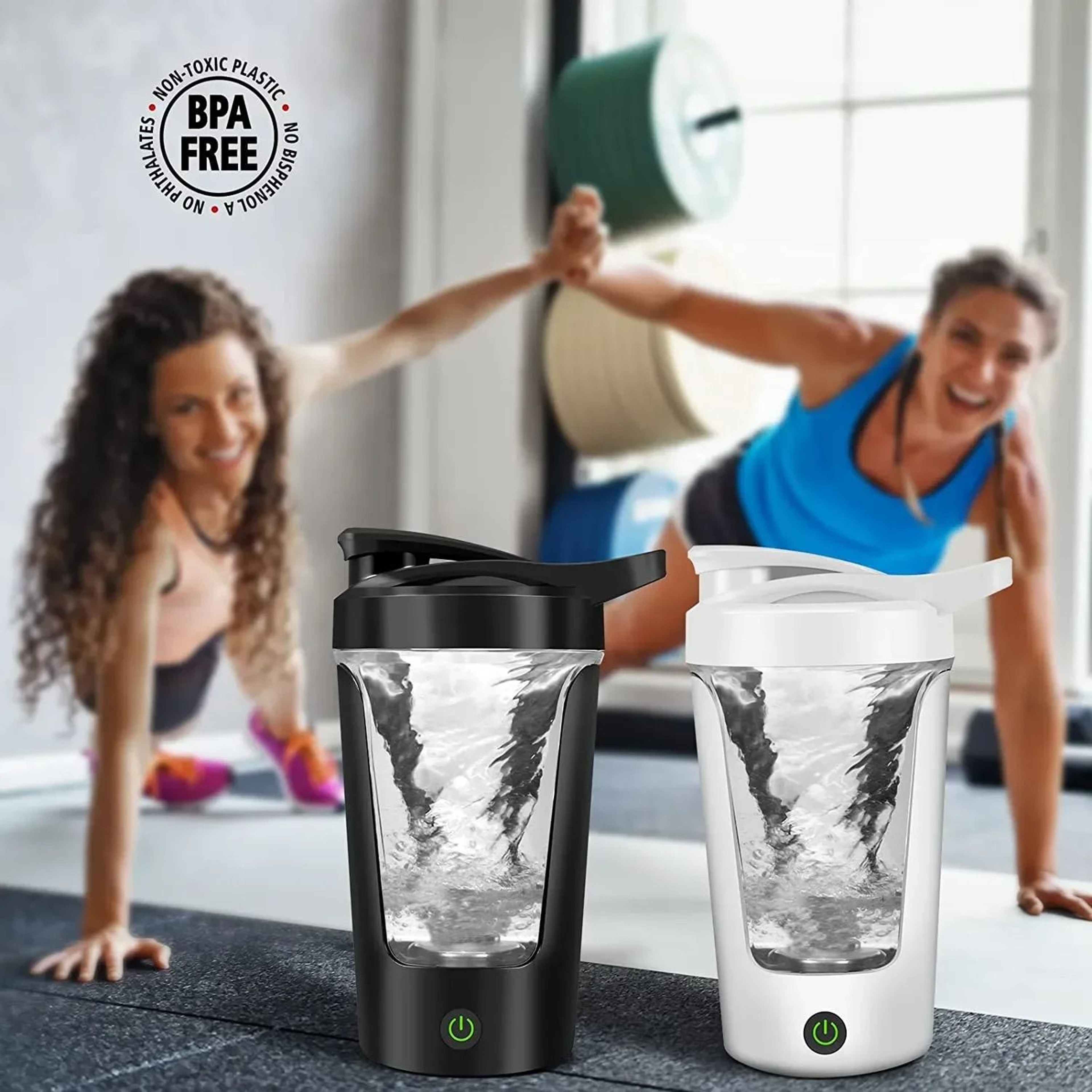 Portable Electric Blender Cup 450ml Rechargeable Mixing Bottle 3