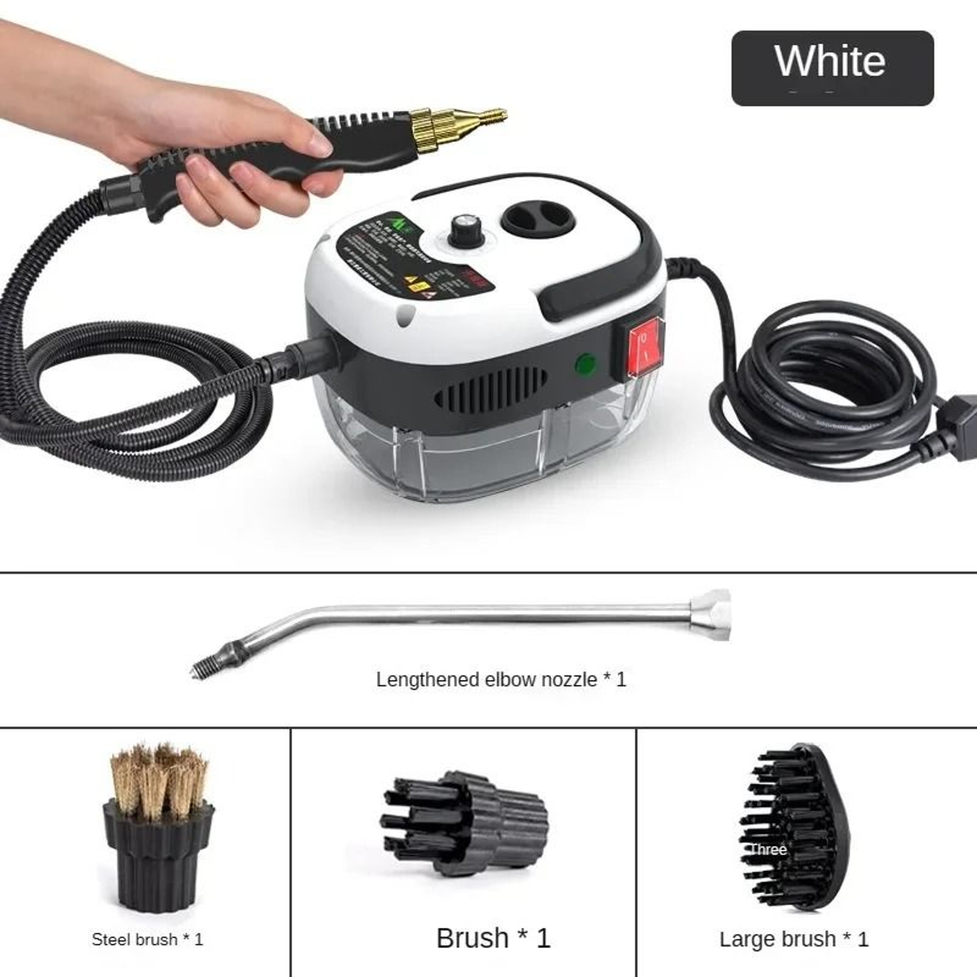High Temperature Steam Cleaner For Home And Car Deep Cleaning 6