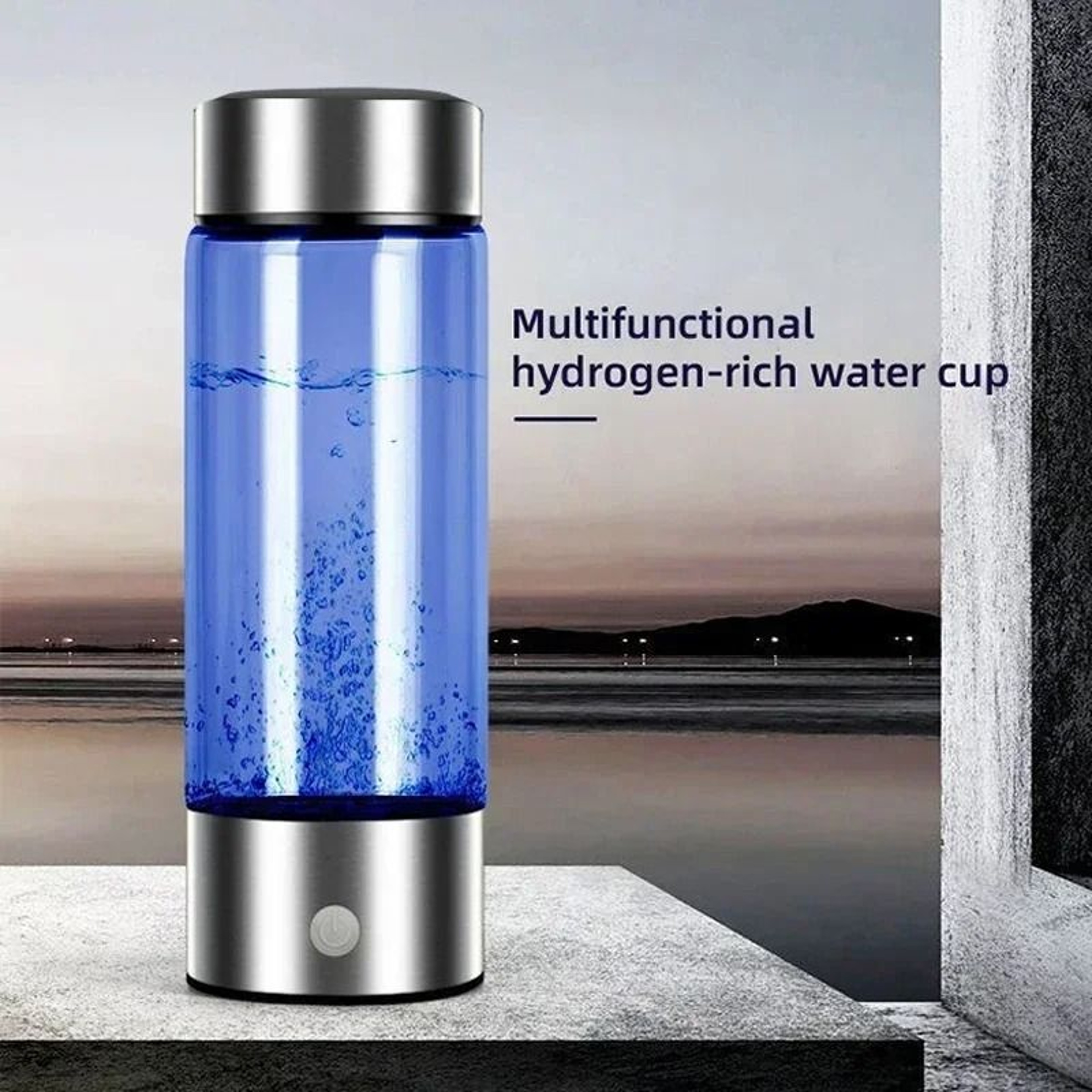 Portable Hydrogen Water Cup USB Rechargeable Electrolytic Generator 2