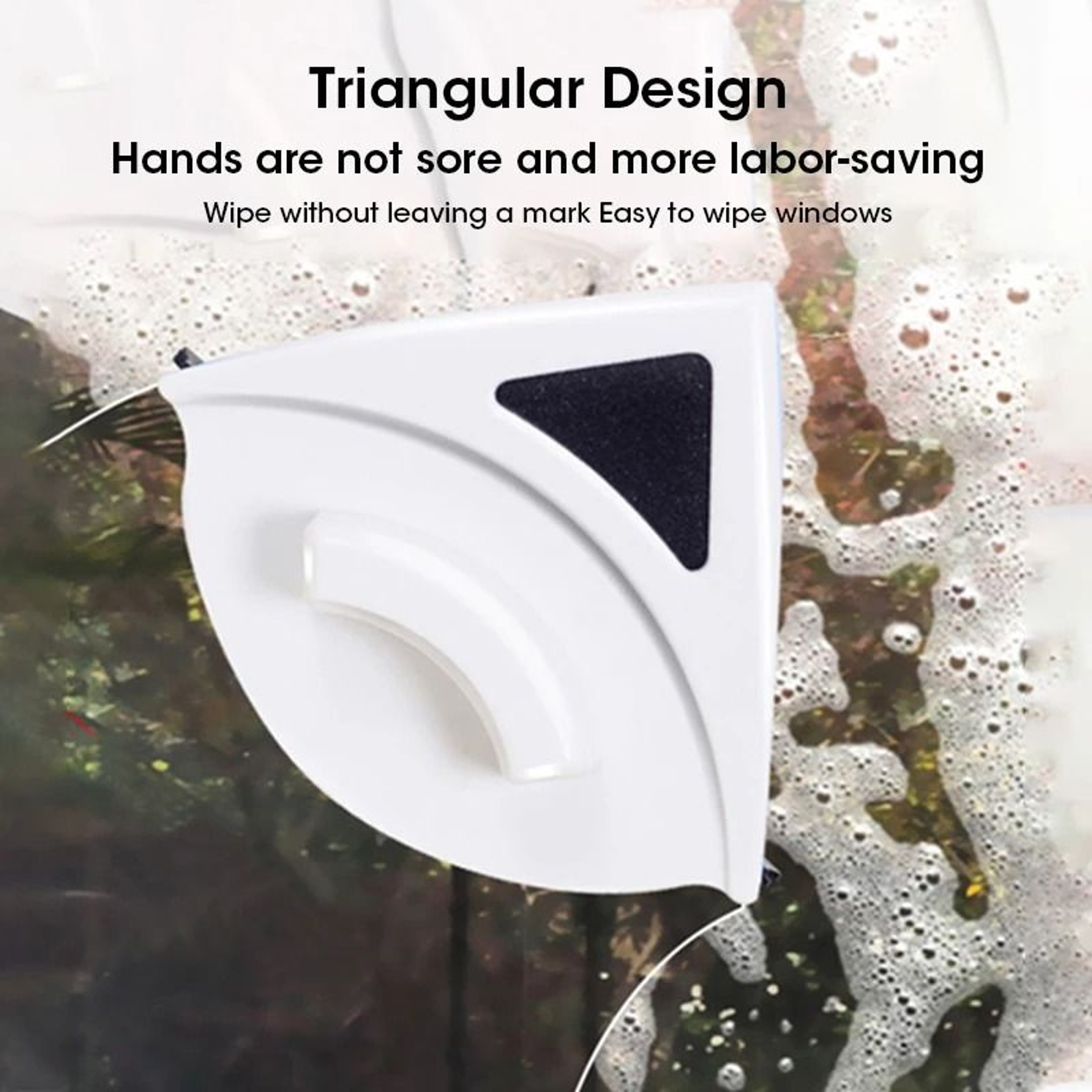 Magnetic Double Sided Window Cleaner For 3 To 8 Mm Glass 2