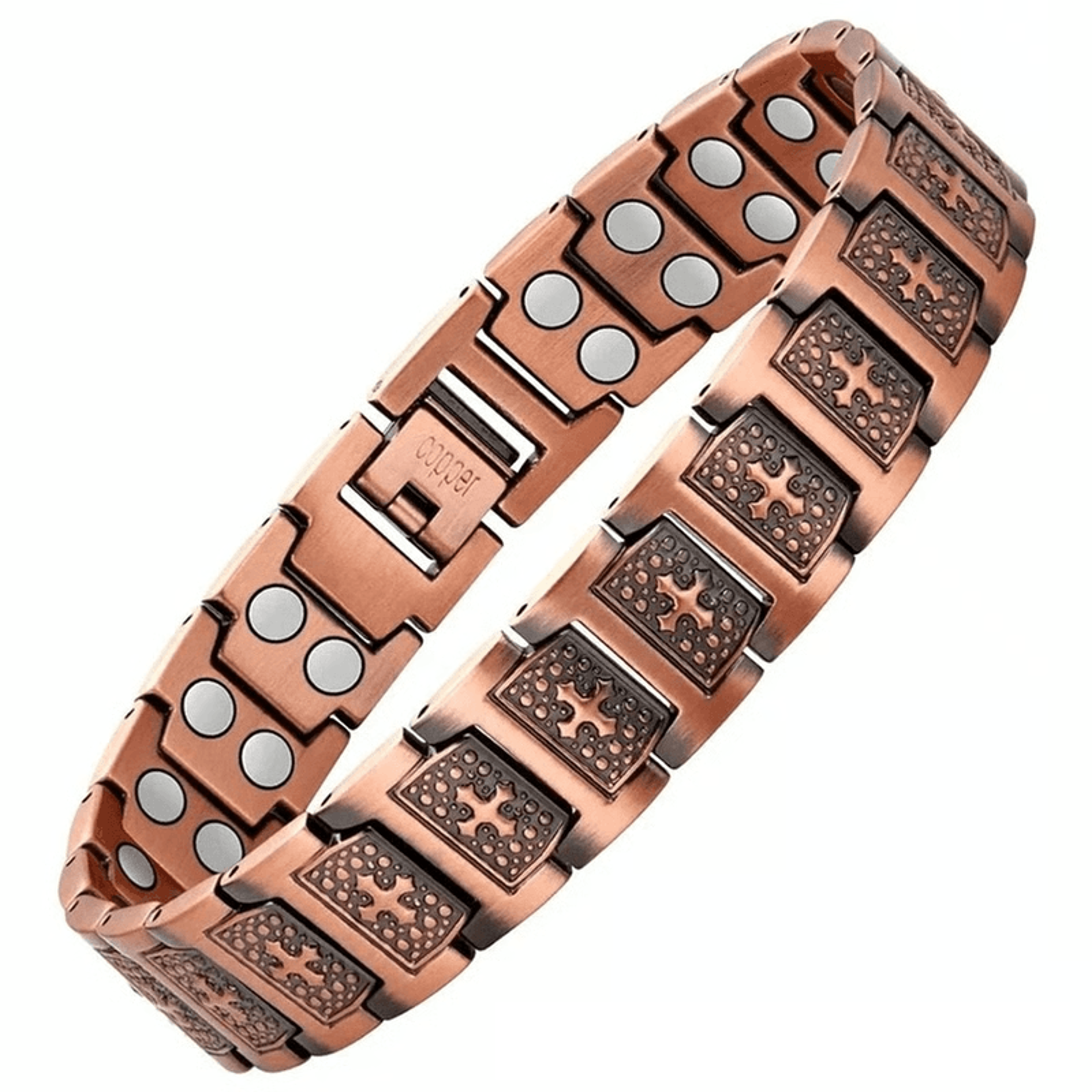 Natural remedy bracelet for hand fatigue