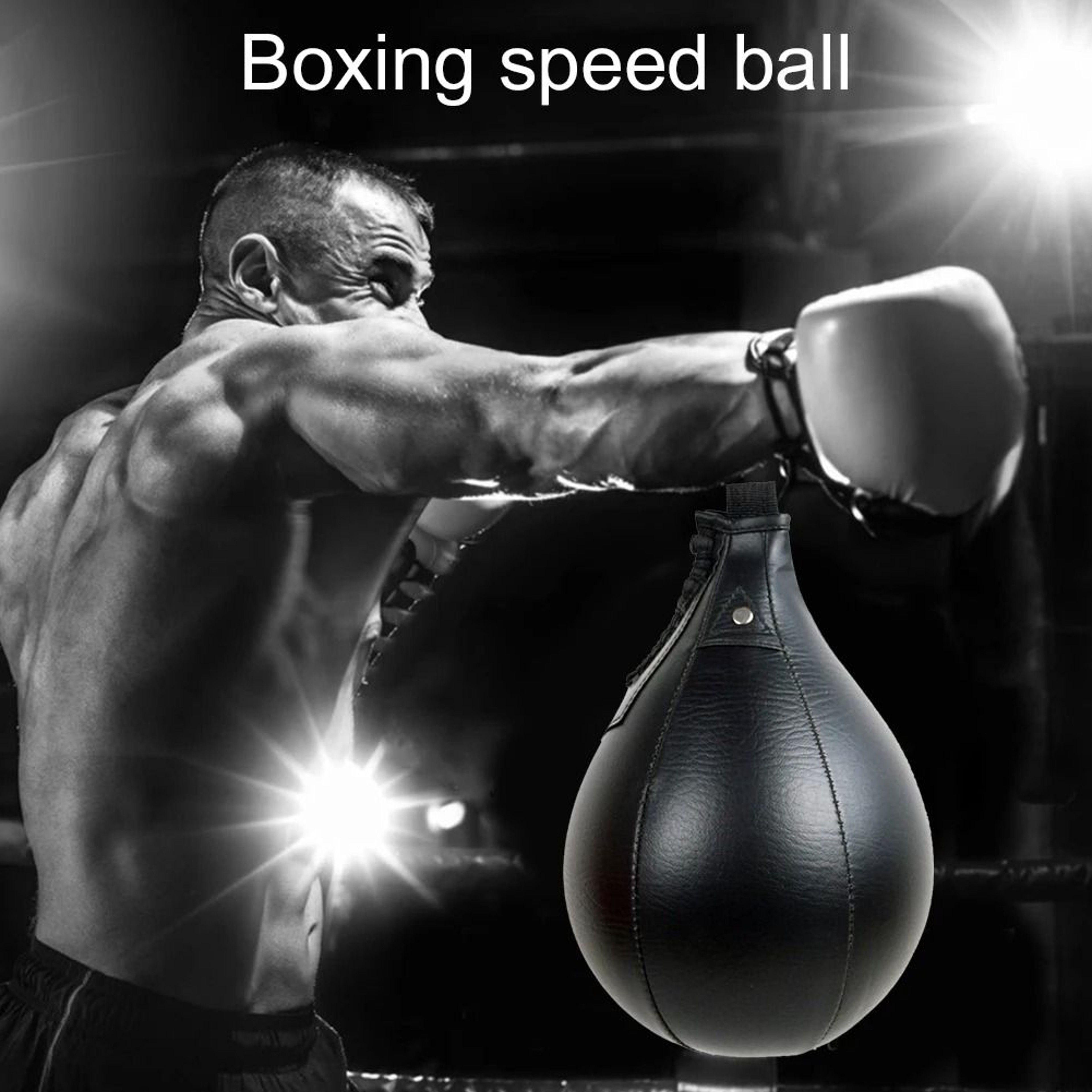 Thai Punching Bag Pear Shaped Speed Ball Boxing Training Bag 2