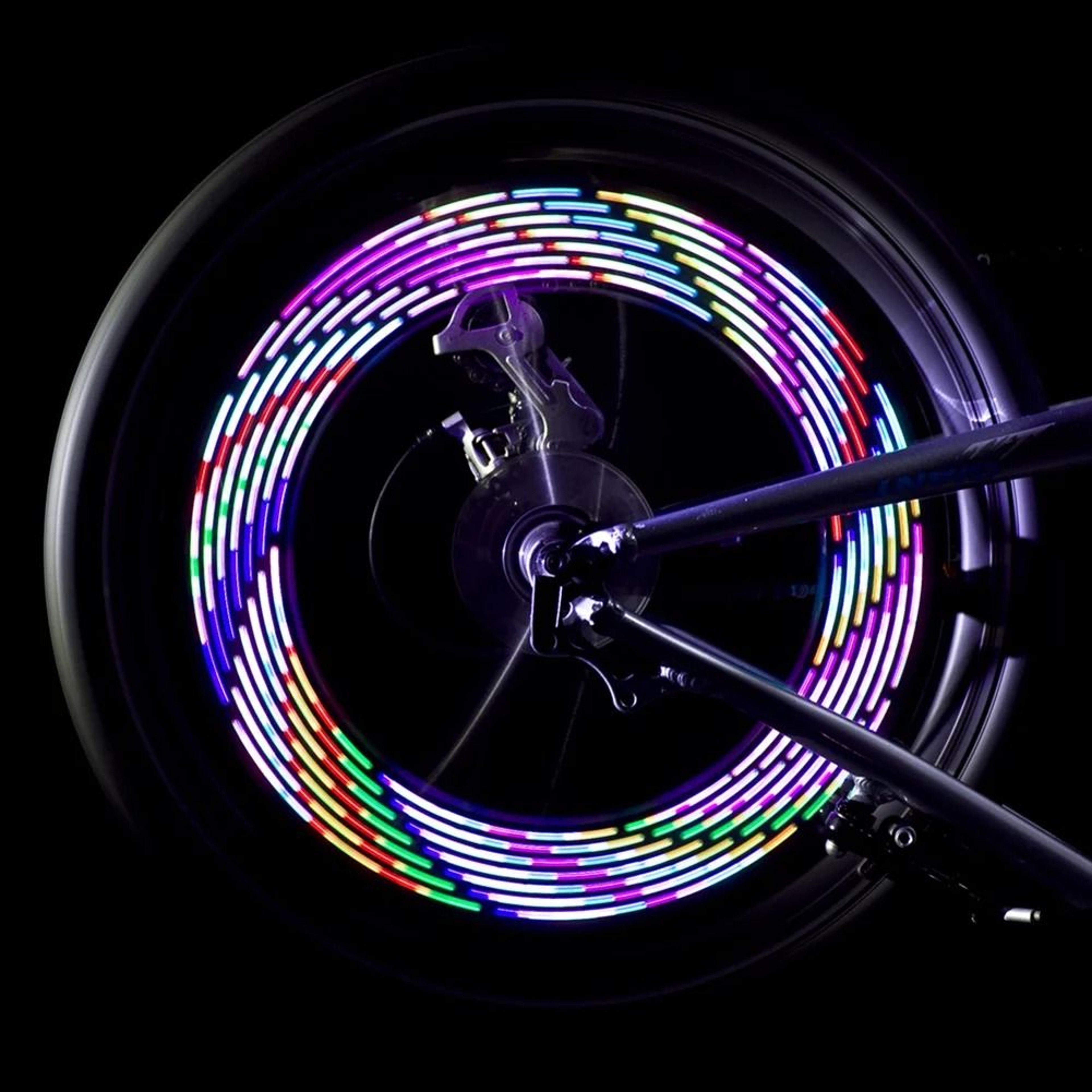 USB Rechargeable Bike Wheel Spoke LED Light Bicycle Safety Warning Lamp 3