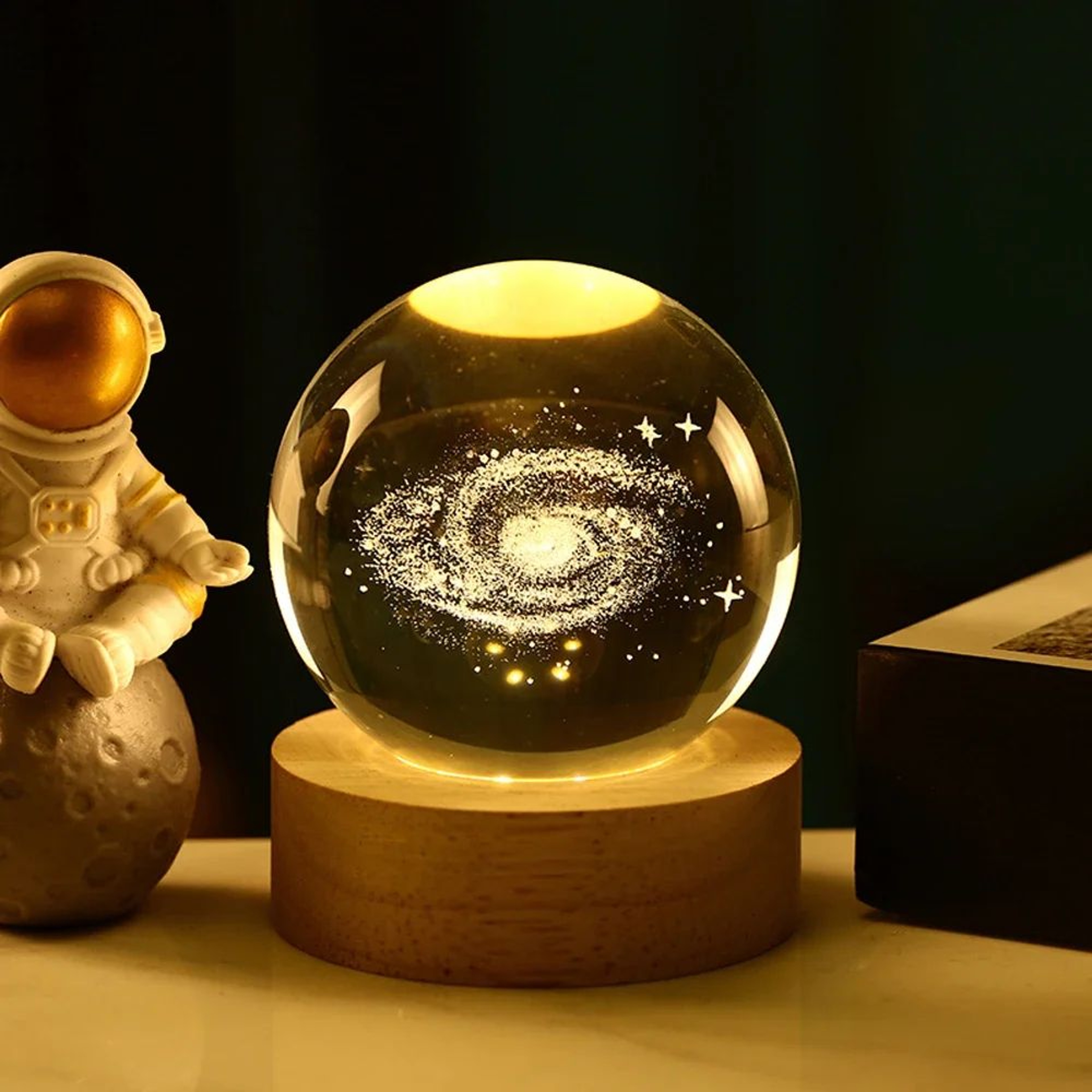 Childs sleep aid lamp with anime glow