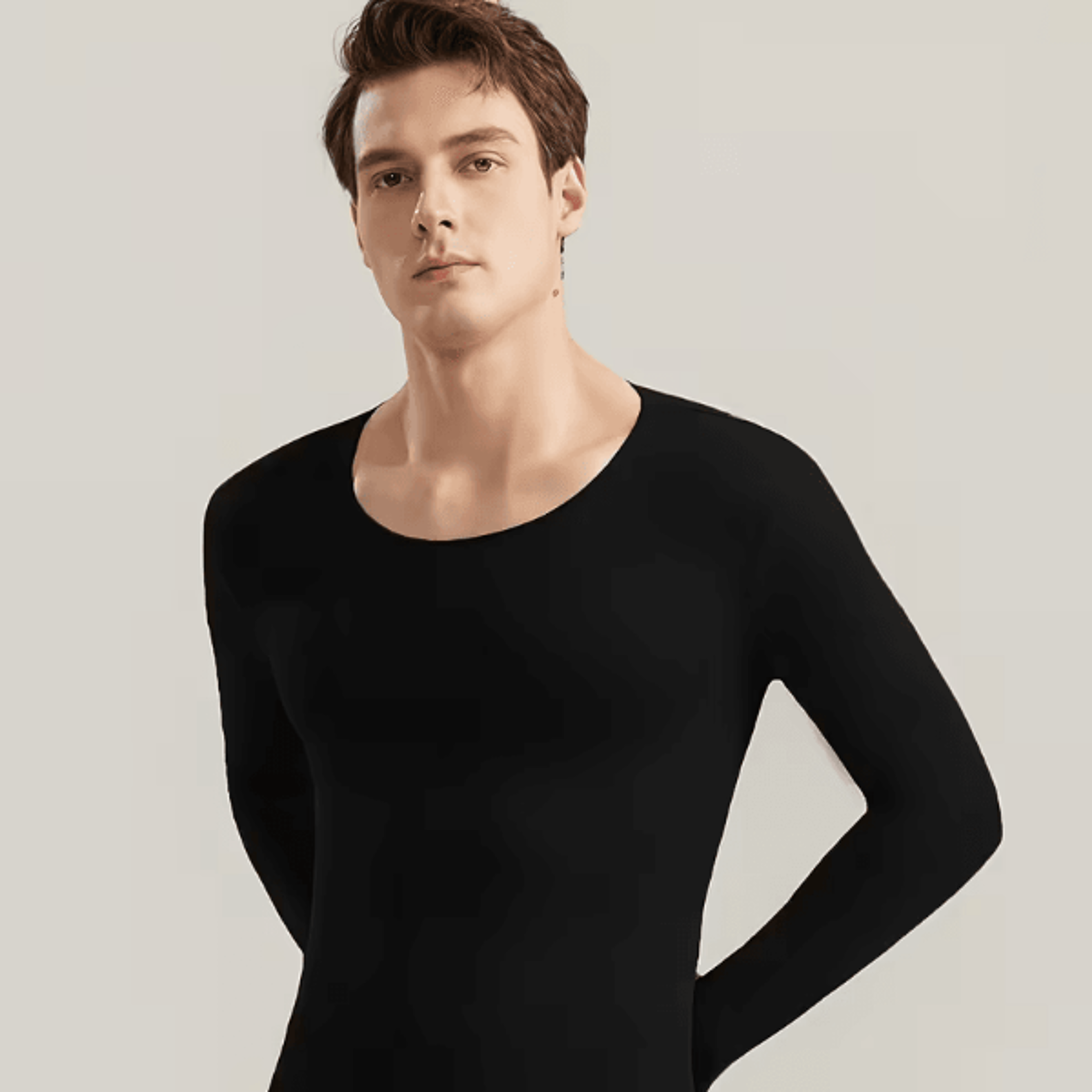 Men Thermal Underwear Set 2pcs 3
