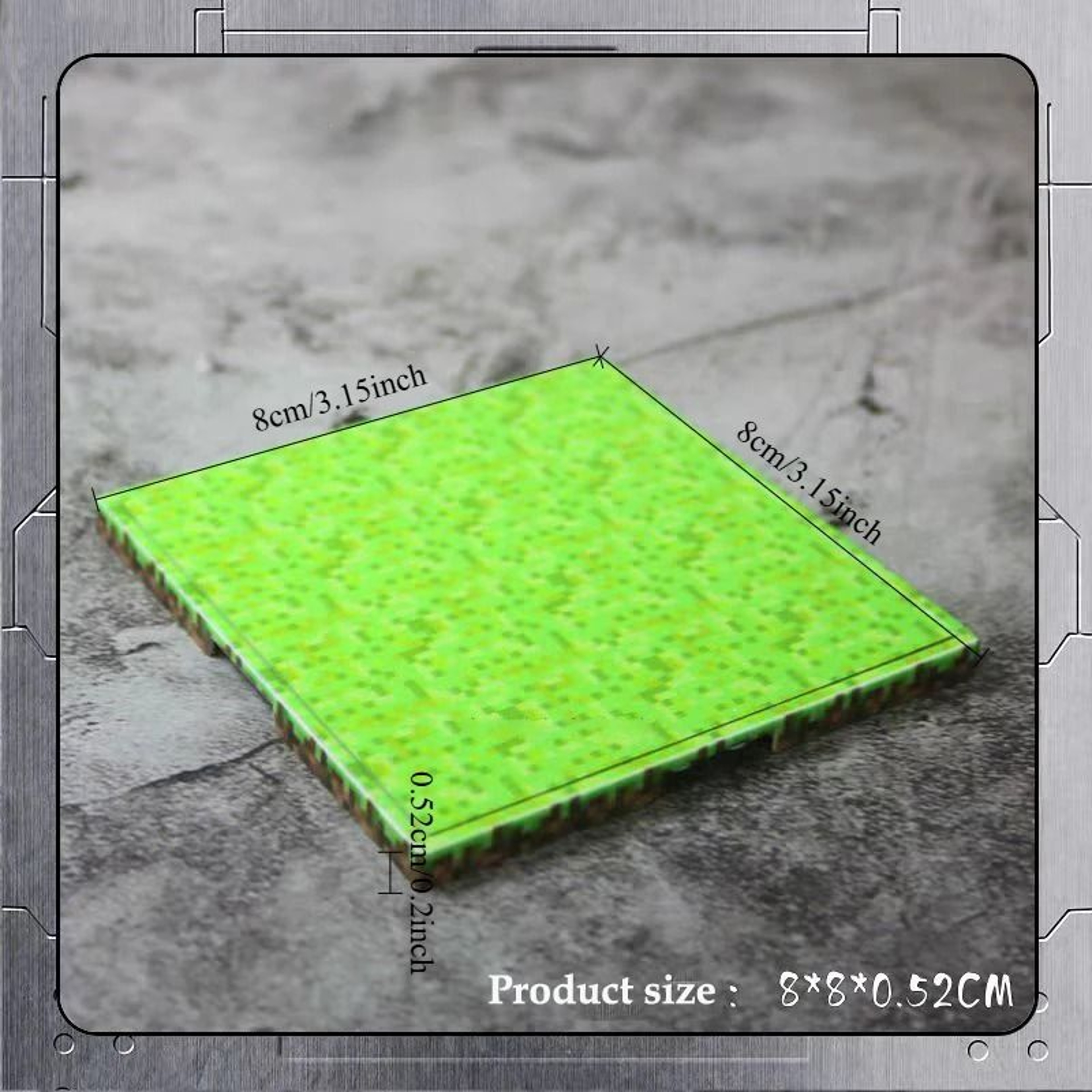 Magnetic Base Plate For Building Block Sets Compatible With Mine World Toys 5