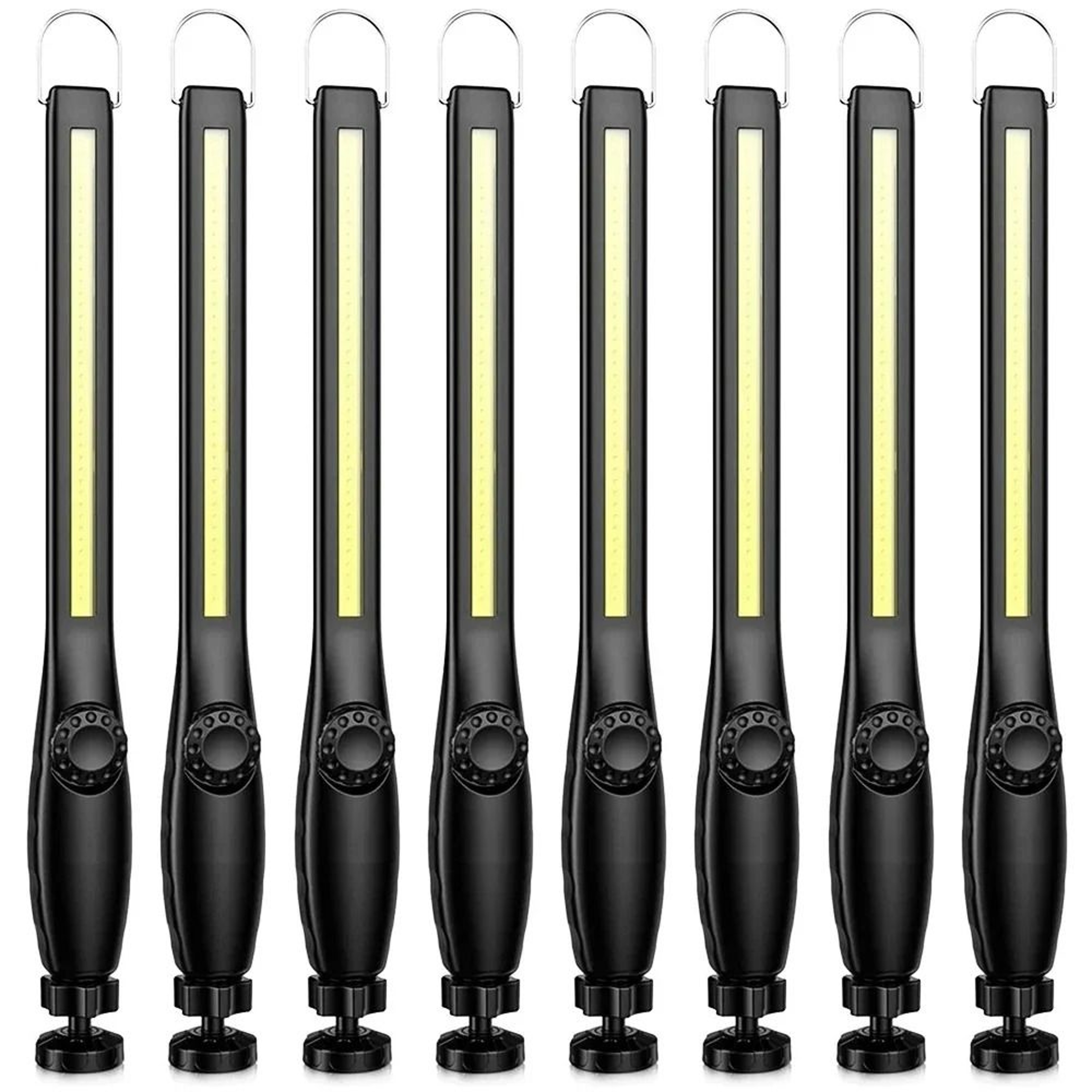 COB LED Magnetic Work Light USB Rechargeable Inspection And Camping Lamp 12