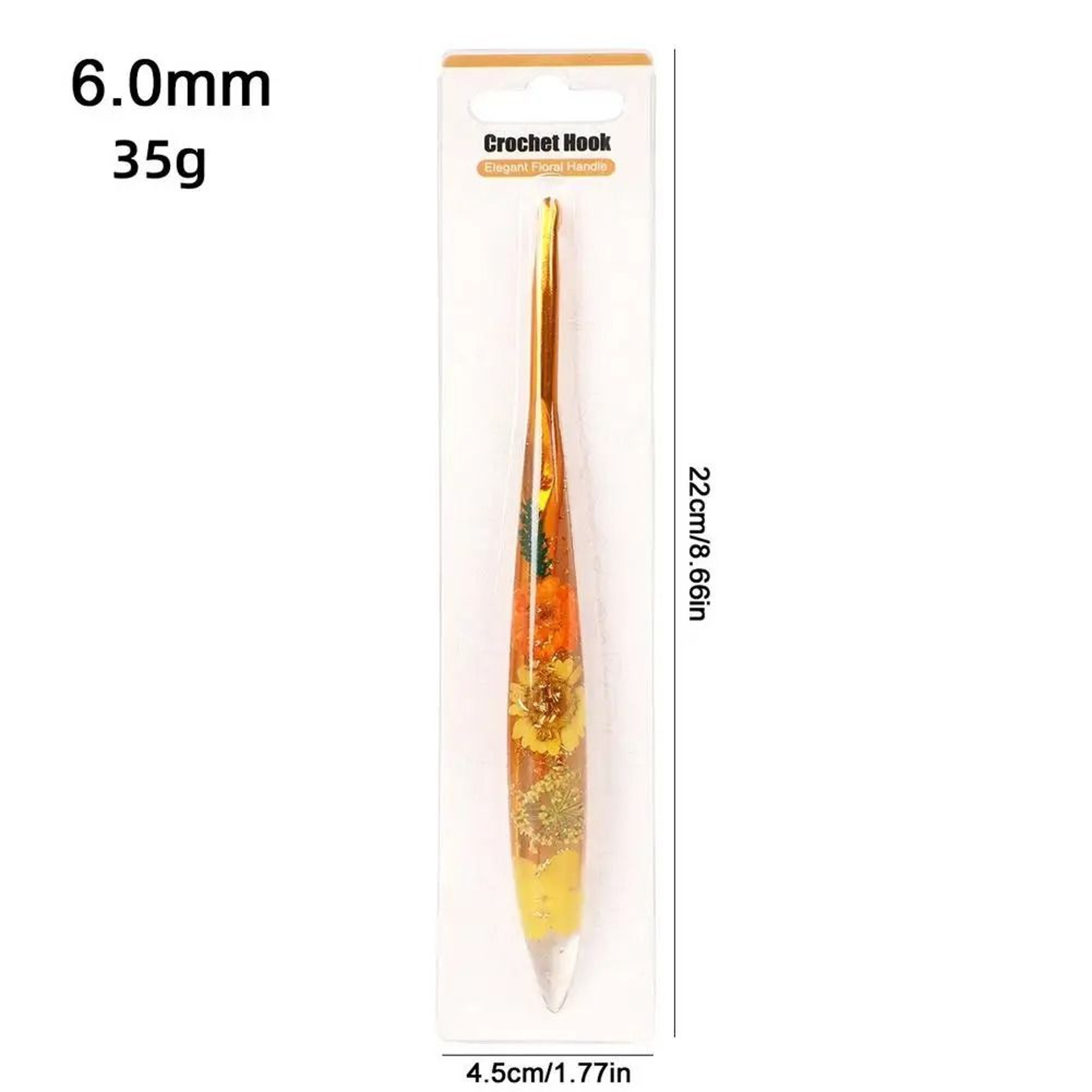 Ergonomic Aluminum Crochet Hook Set With Drip Glue Handle Sizes 20 To 60 Mm 14