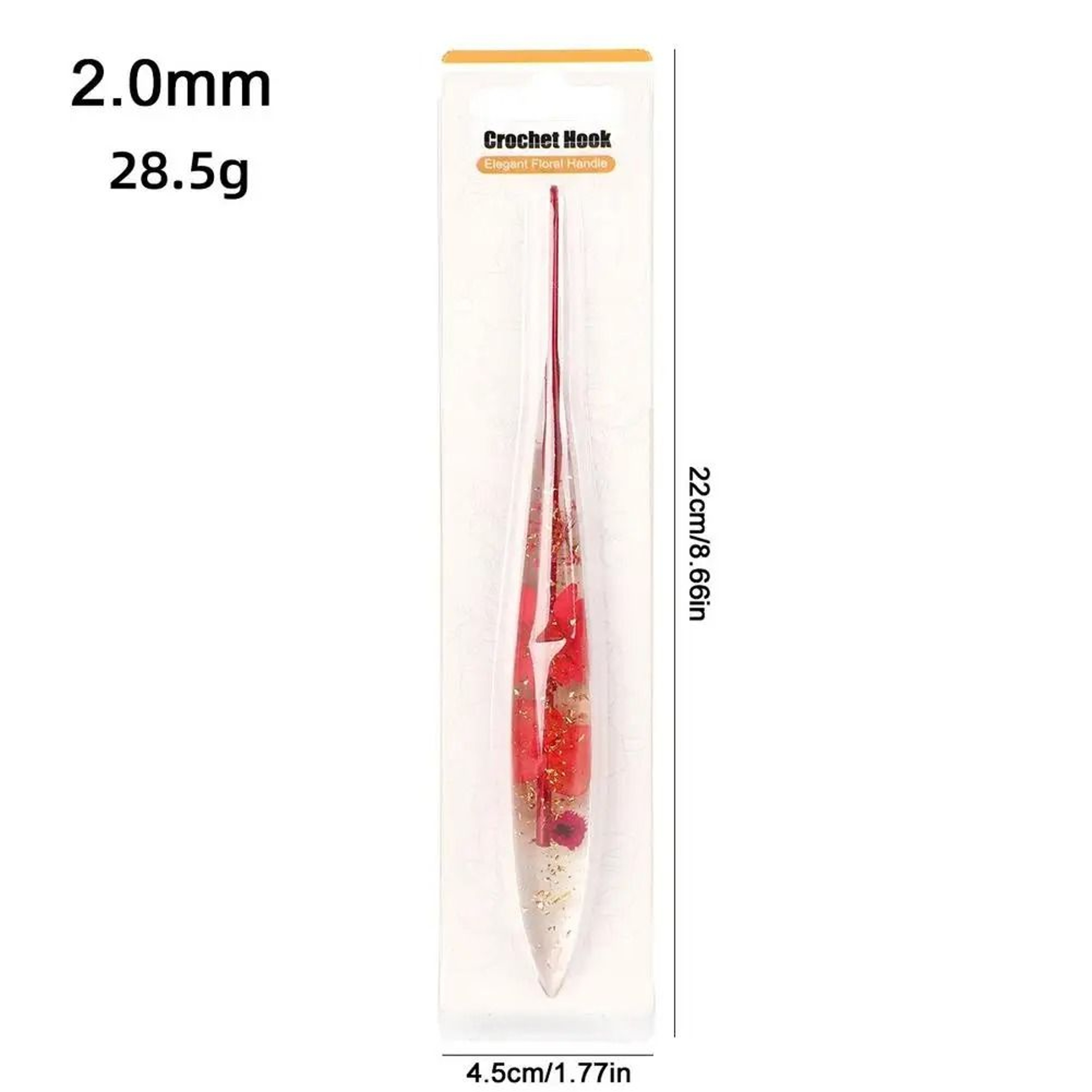 Ergonomic Aluminum Crochet Hook Set With Drip Glue Handle Sizes 20 To 60 Mm 6