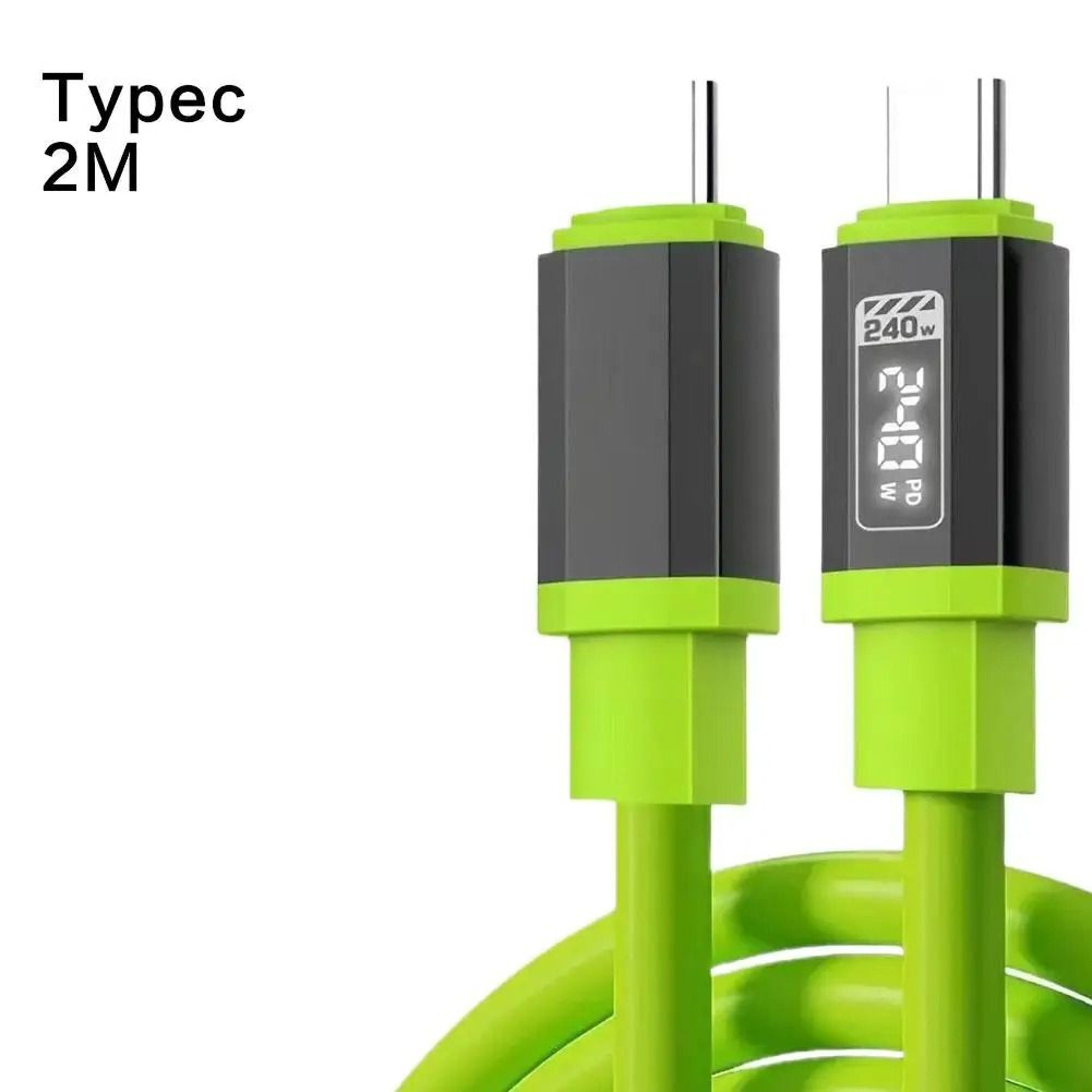 240W USB Type C To Type C Fast Charging Cable For Phones And Devices 8