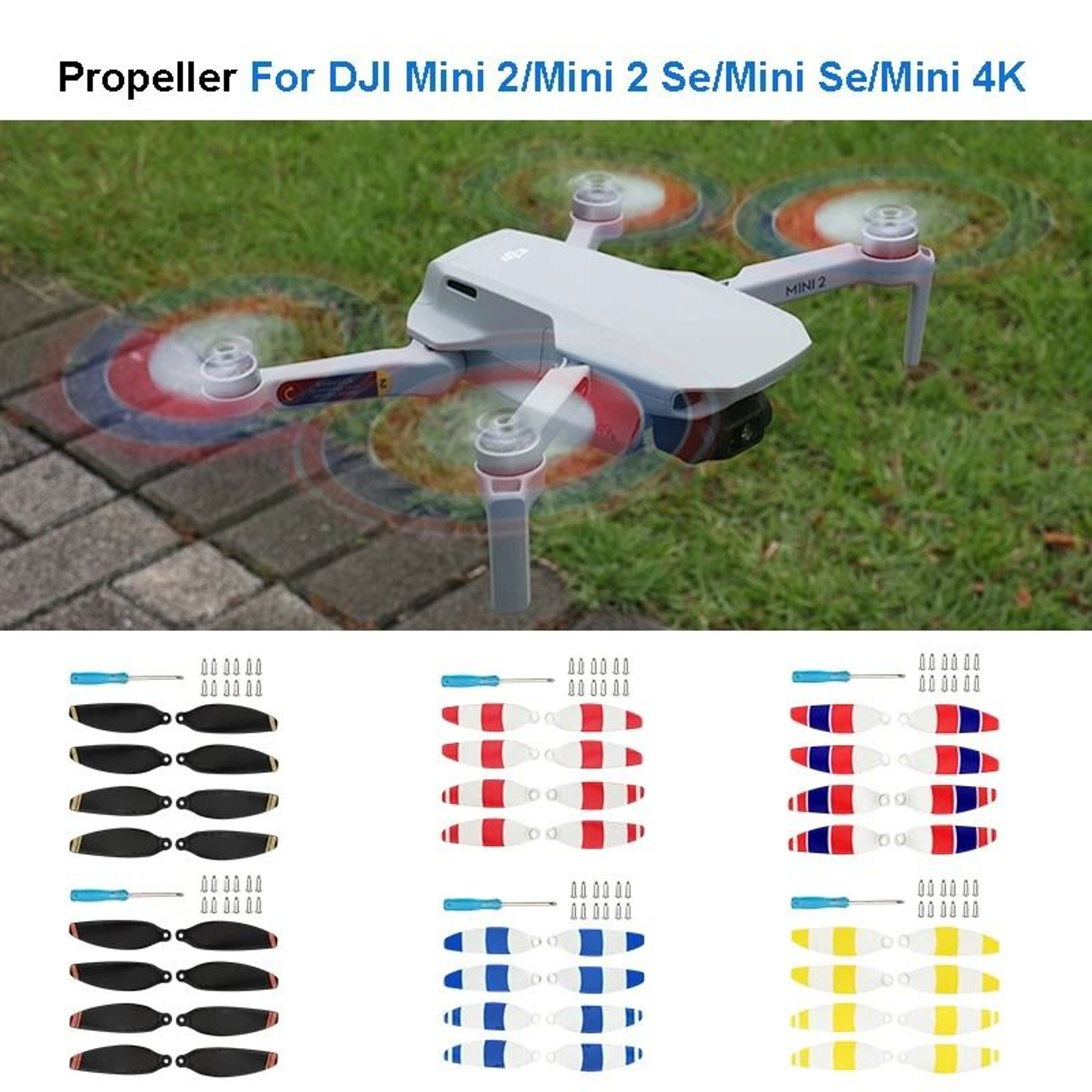 4726 Replacement Propellers For DJI Mini 2 Mini SE Mini 2 SE And Mini 4K Drone 0