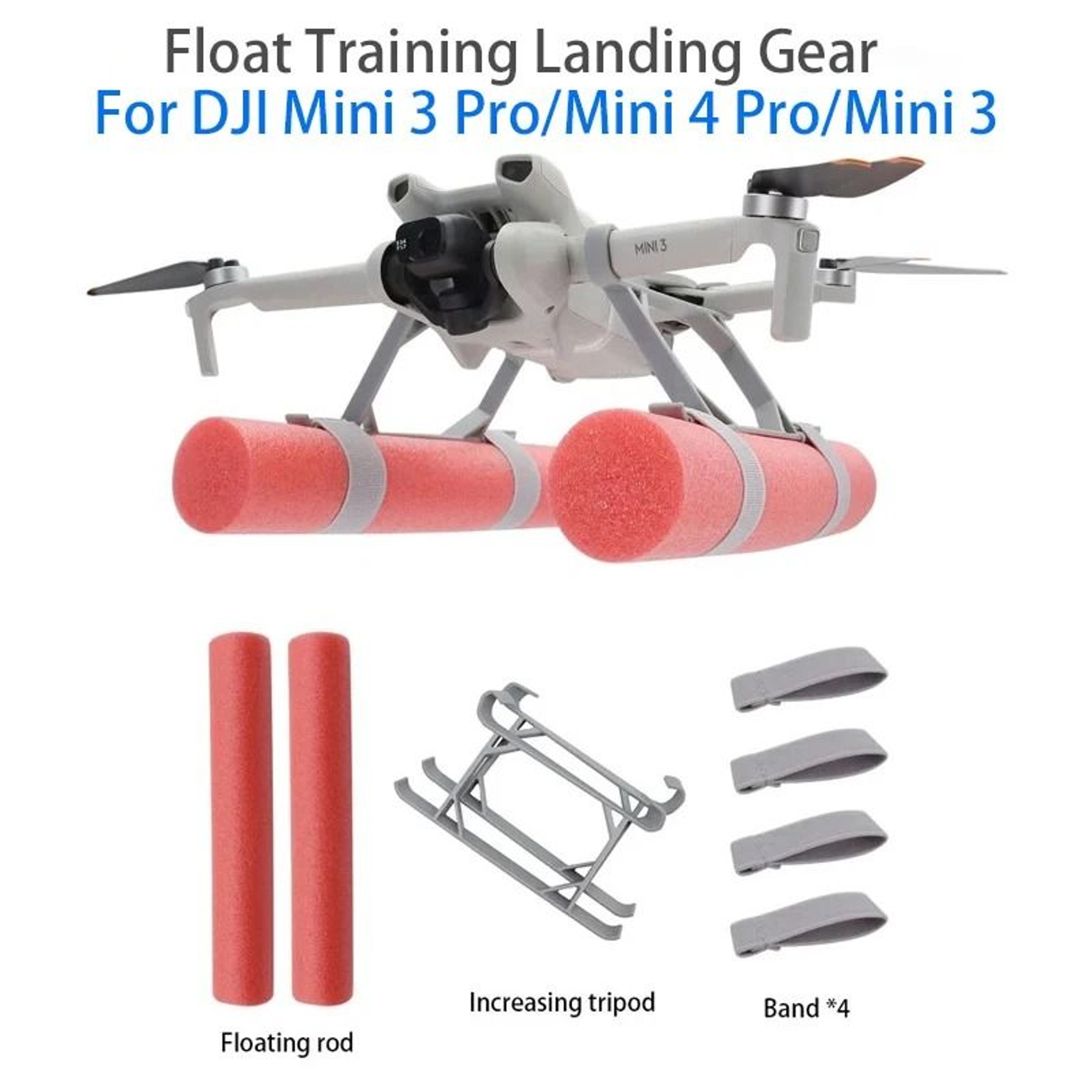 Landing Skid Float Kit For DJI Mini 3 Pro And Mini 4 Pro Water Takeoff Gear 0