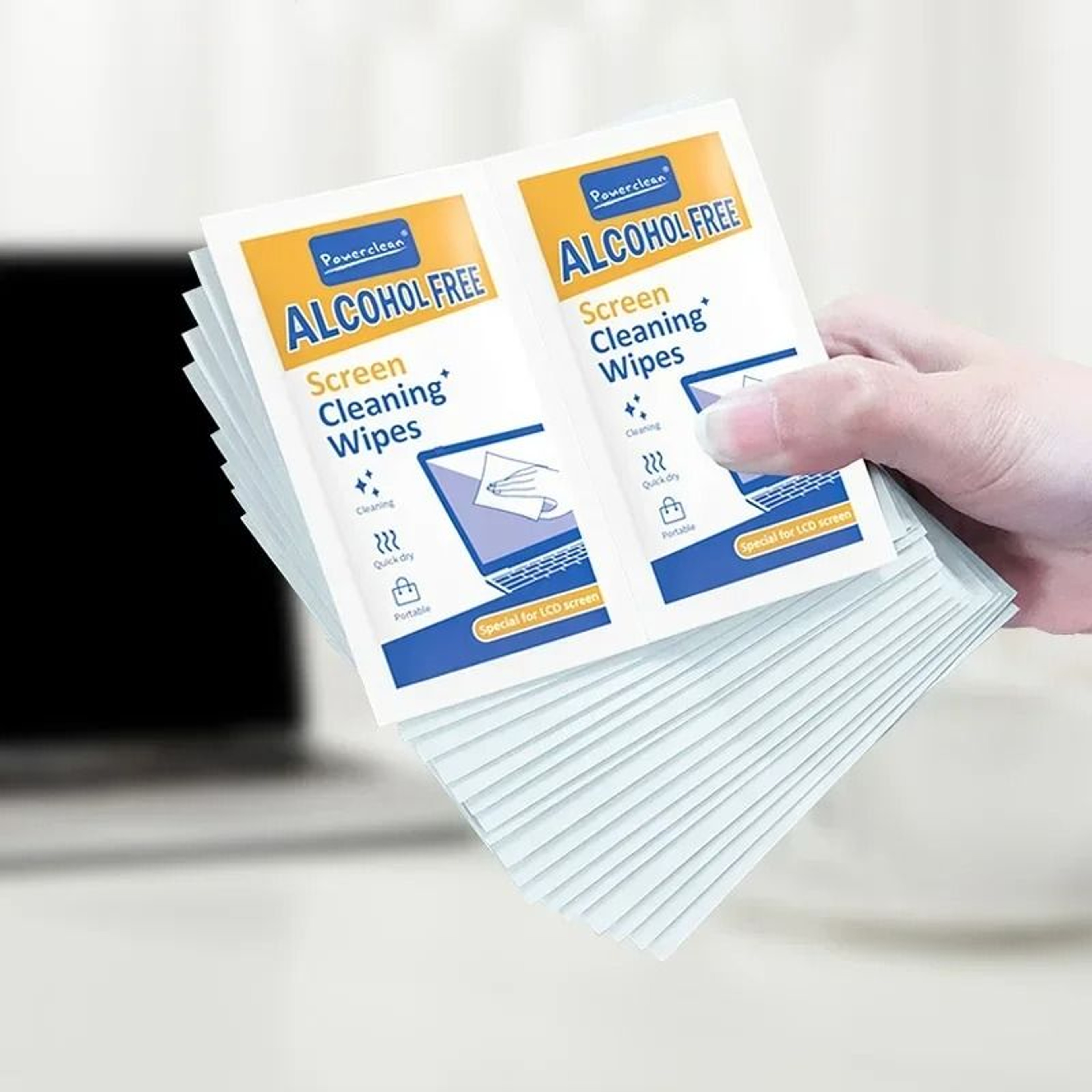 Screen Cleaning Wipes For Phones Laptops Tablets TVs And Monitors 40 Pack 5