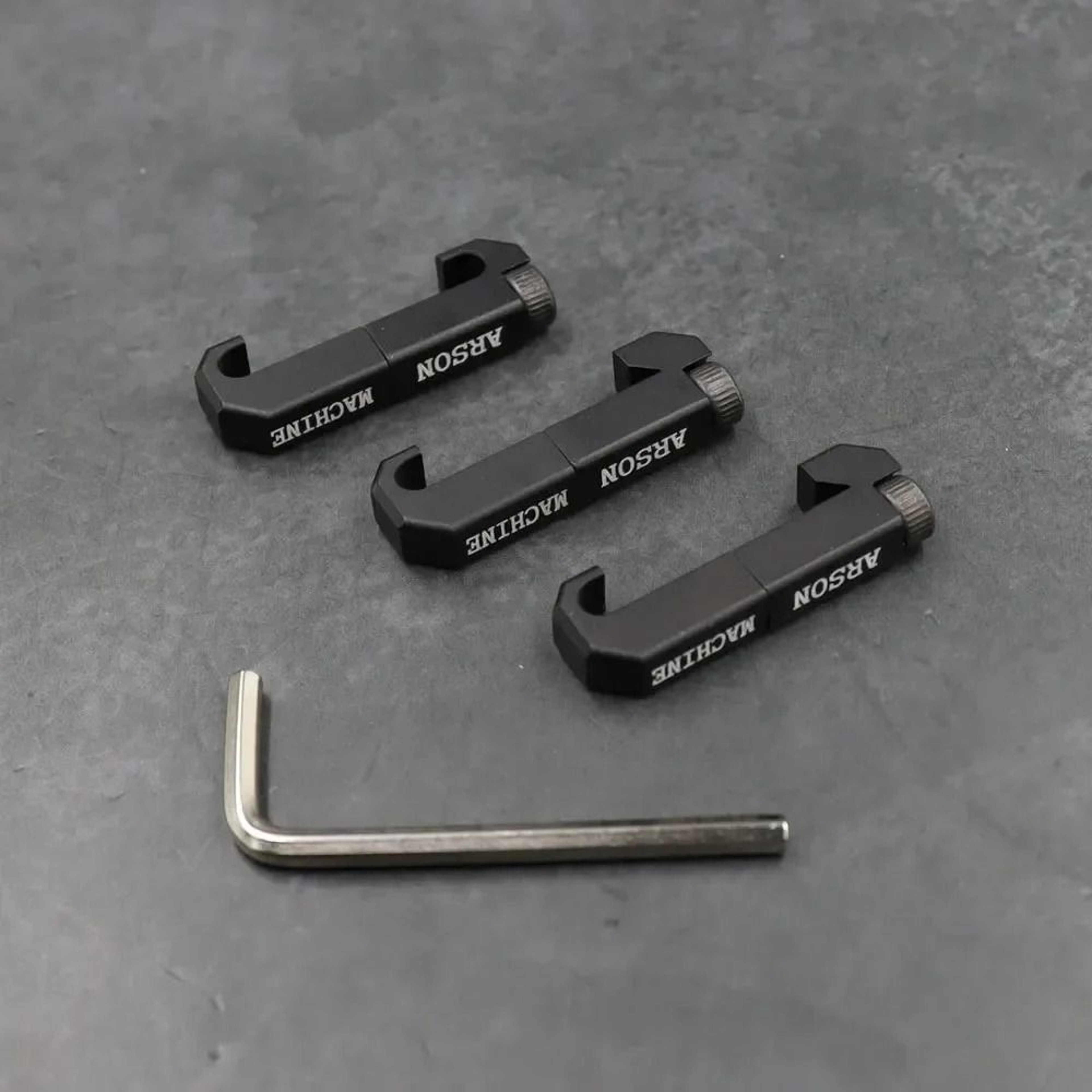 Tactical M LOK Wire Guide Rail Cover Cable Management System 3 Piece Set 6