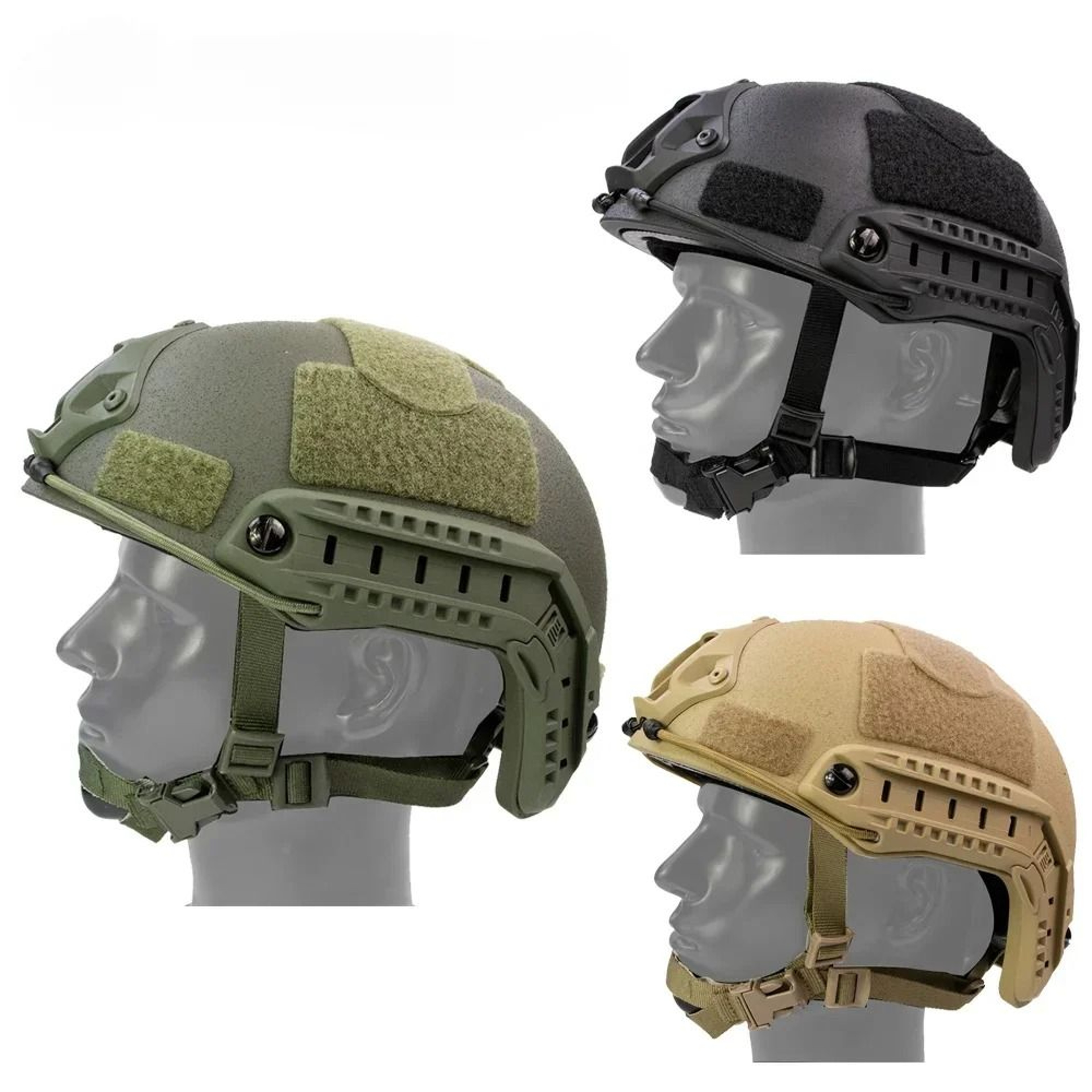 Protective Tactical FAST Helmet For Paintball Airsoft Wargame 1