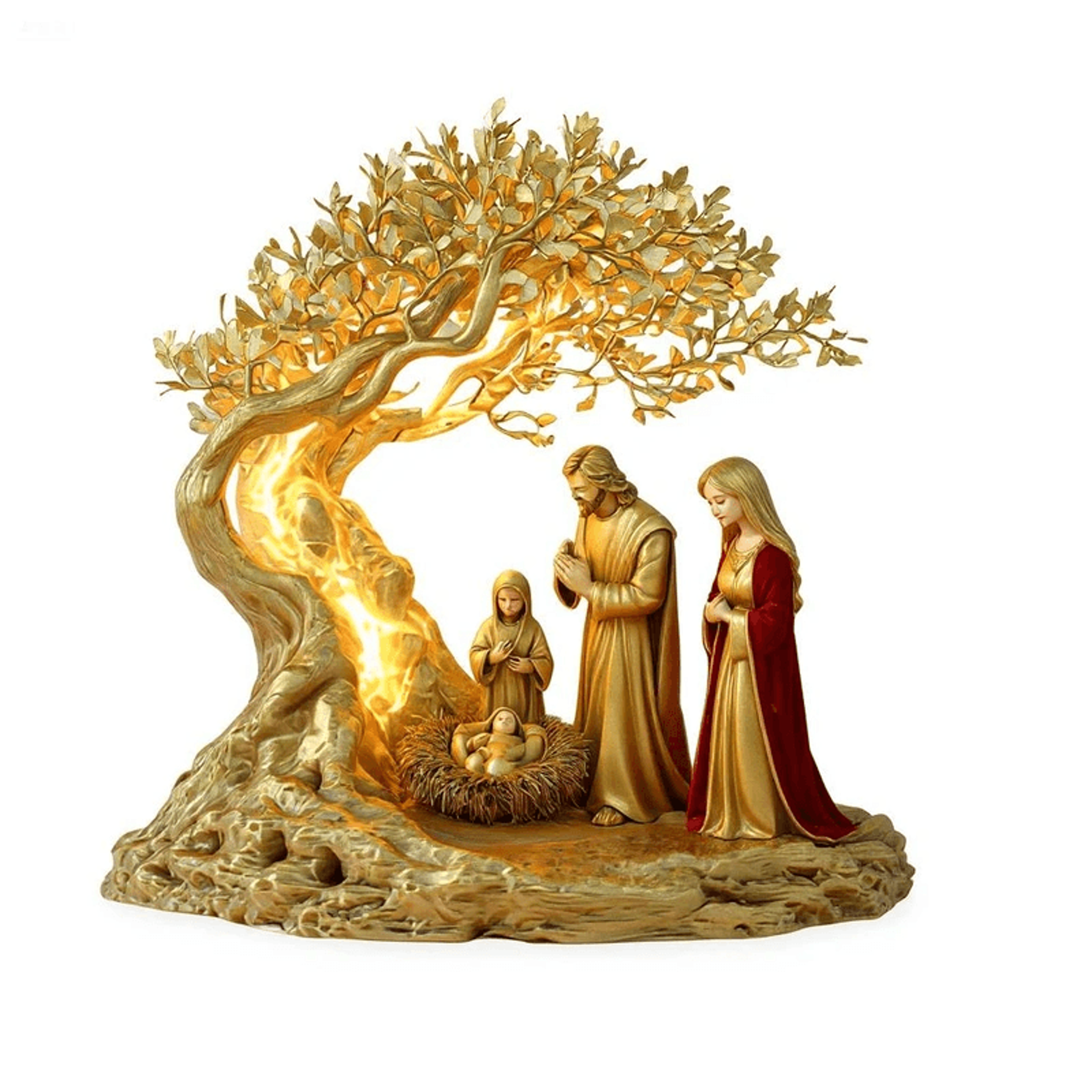 Jesus and the Tree of Life Ornament