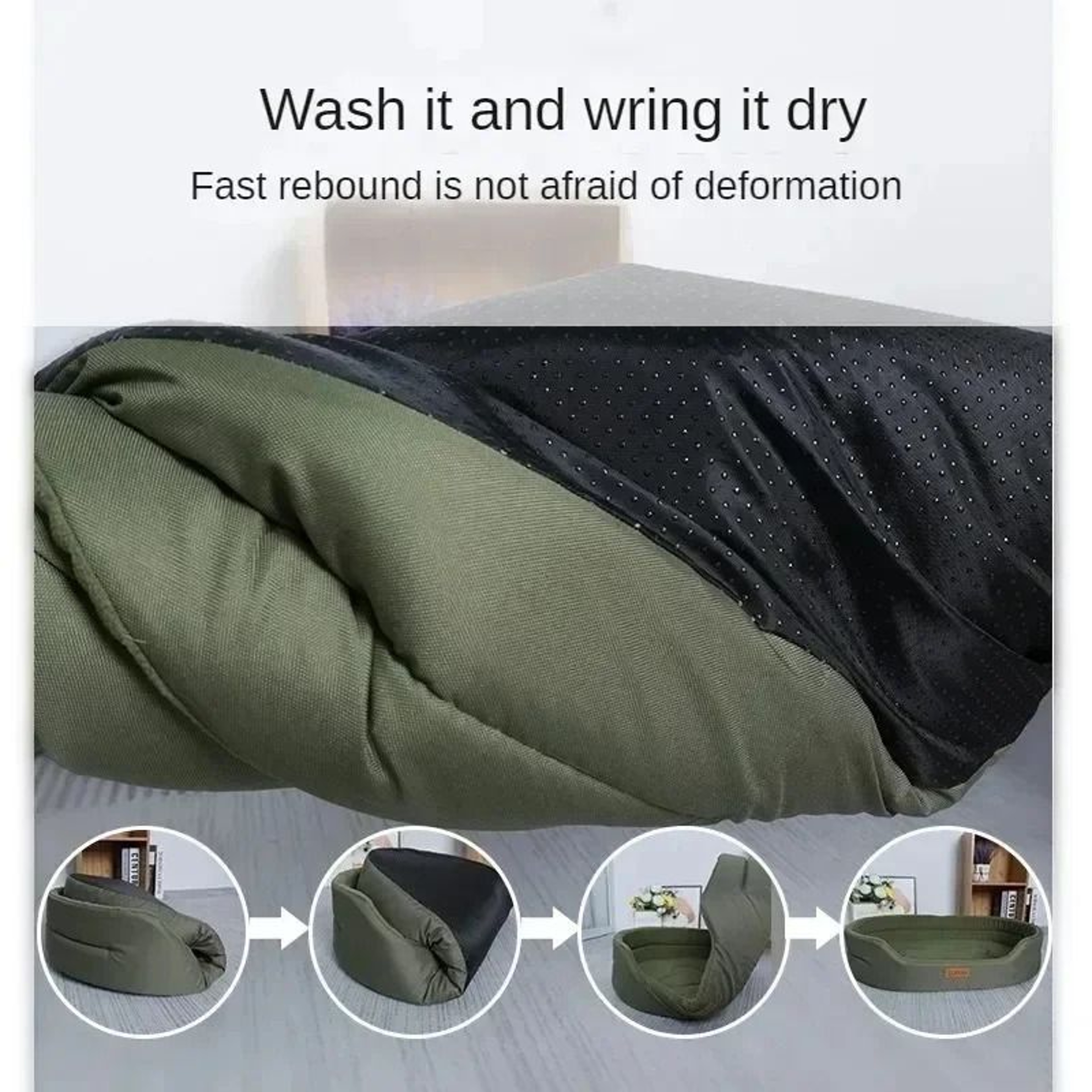 Waterproof Dog Bed Cushion Sofa Style Pet Sleeping Mat For Small Medium And Large Dogs 1