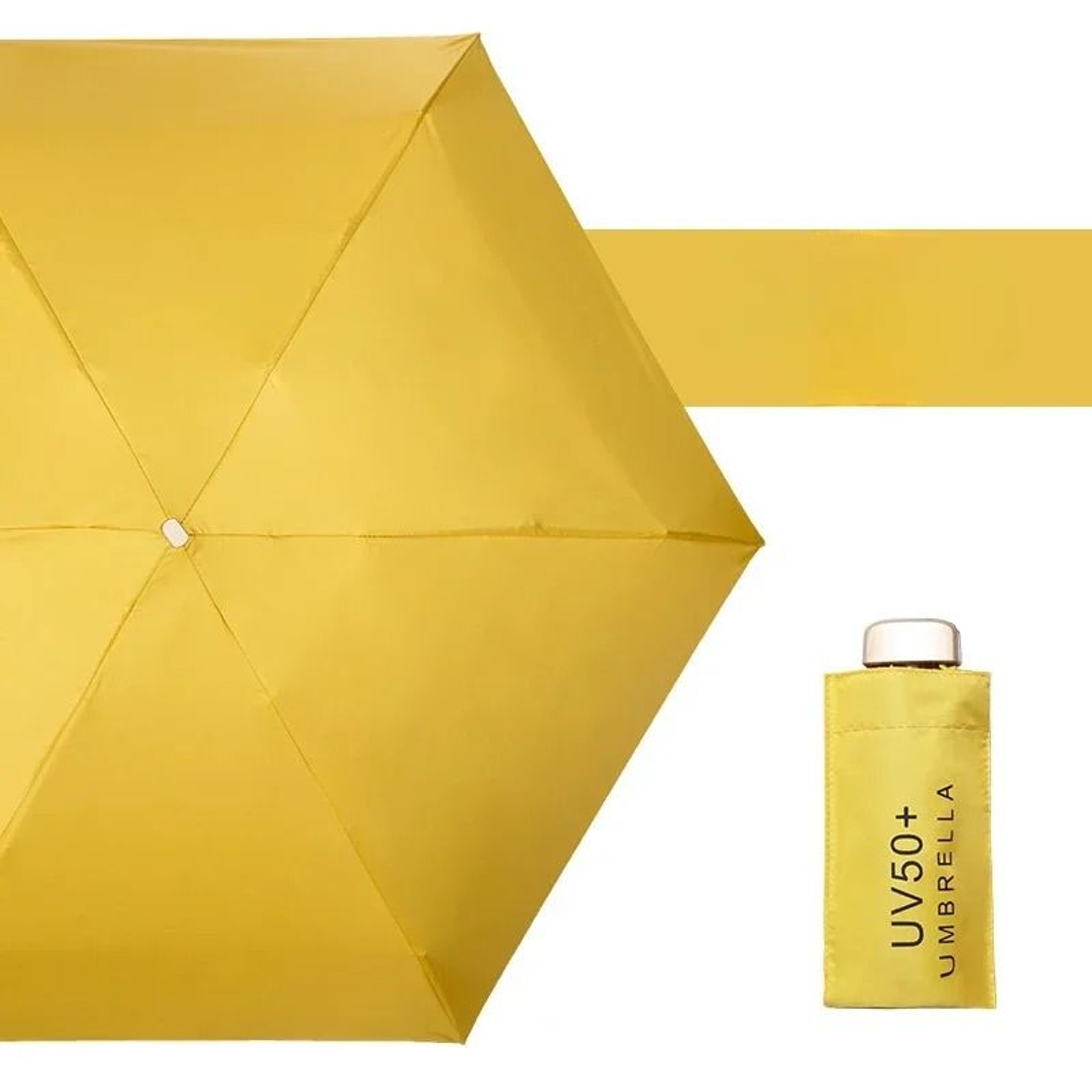Mini Pocket Umbrella UV Protection Folding Sun And Rain Umbrella 7