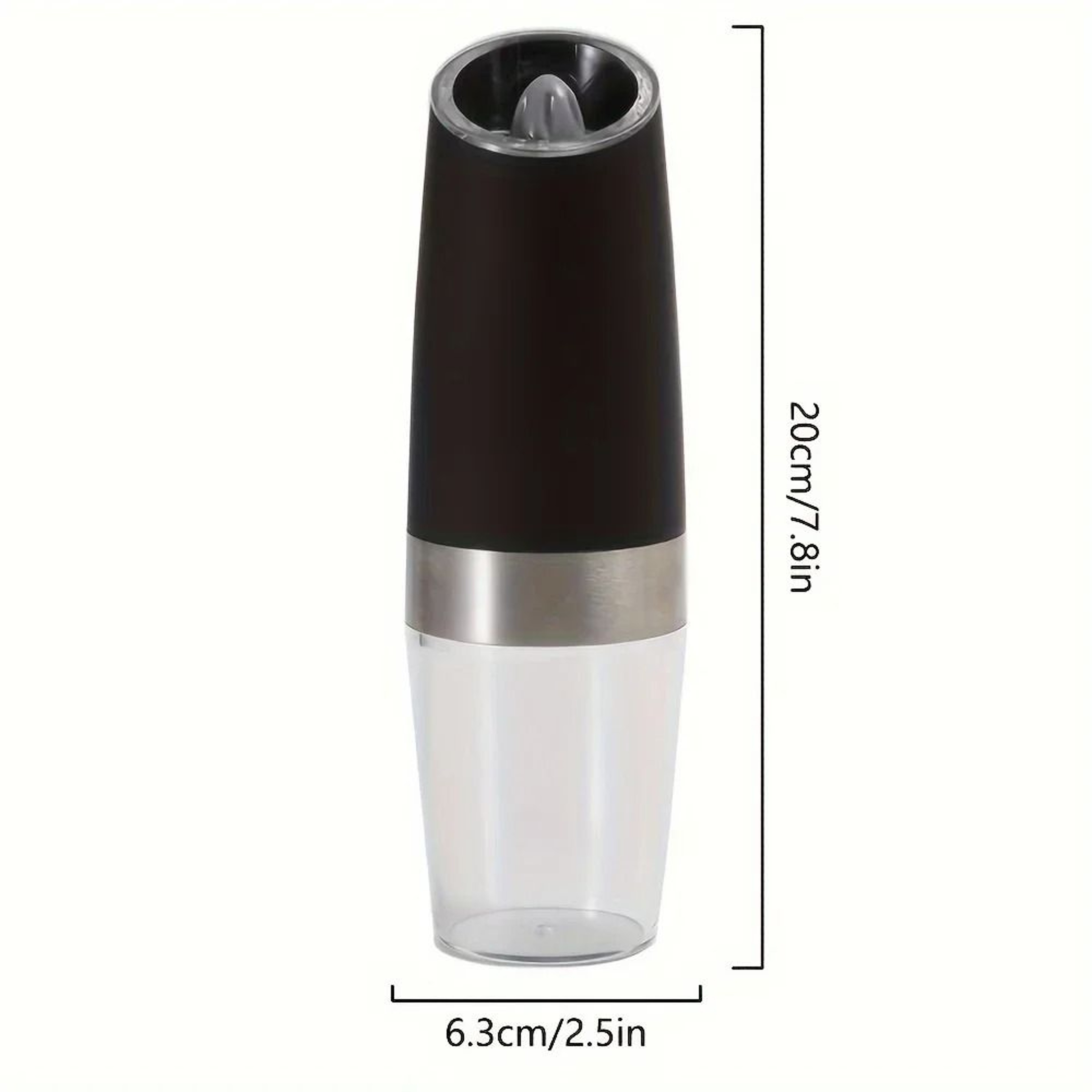 Electric Automatic Salt And Pepper Grinder With Gravity LED Light And Adjustable Coarseness 5
