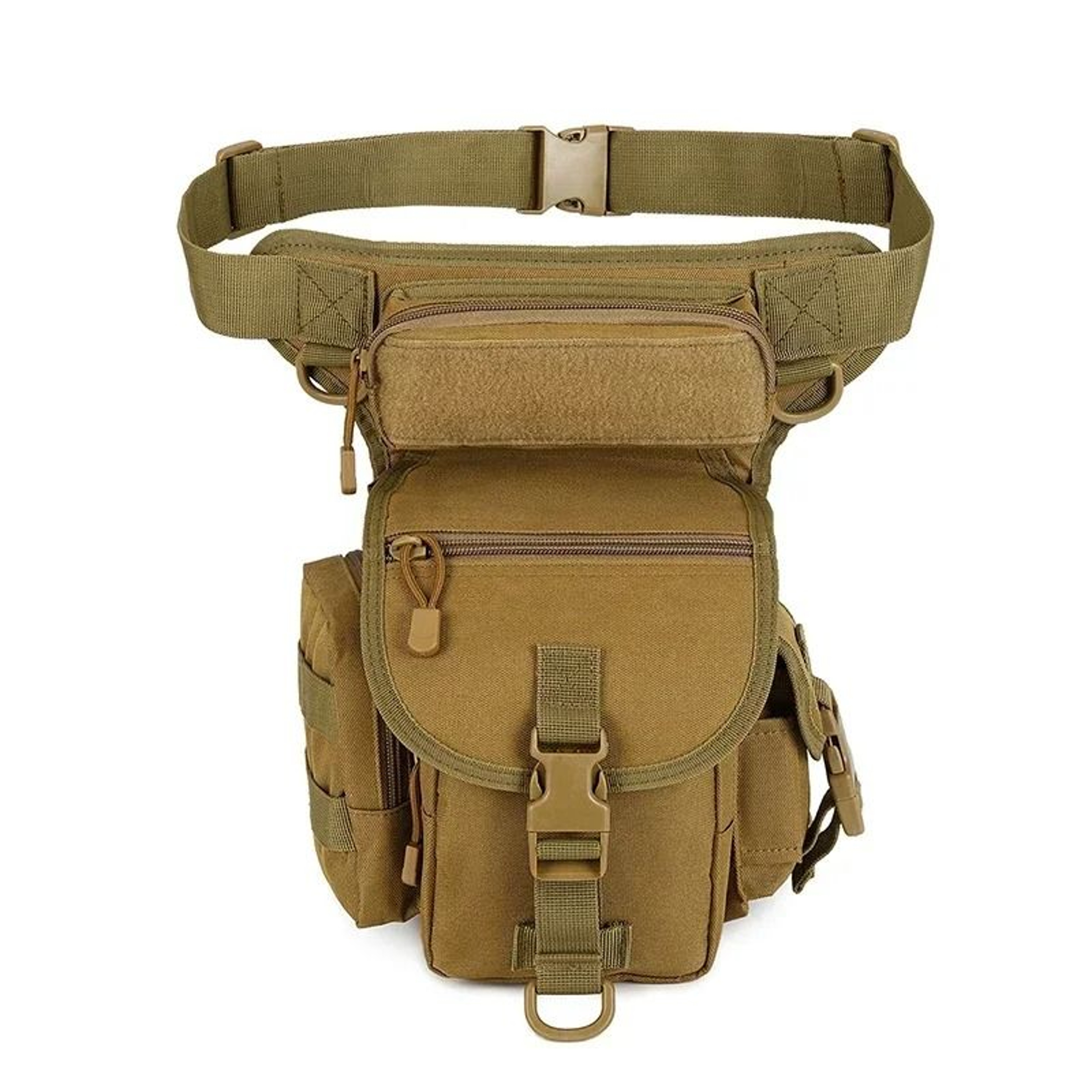 Nylon Tactical Drop Leg Bag Hiking Waist Pack For Men And Women Outdoor Sports 9