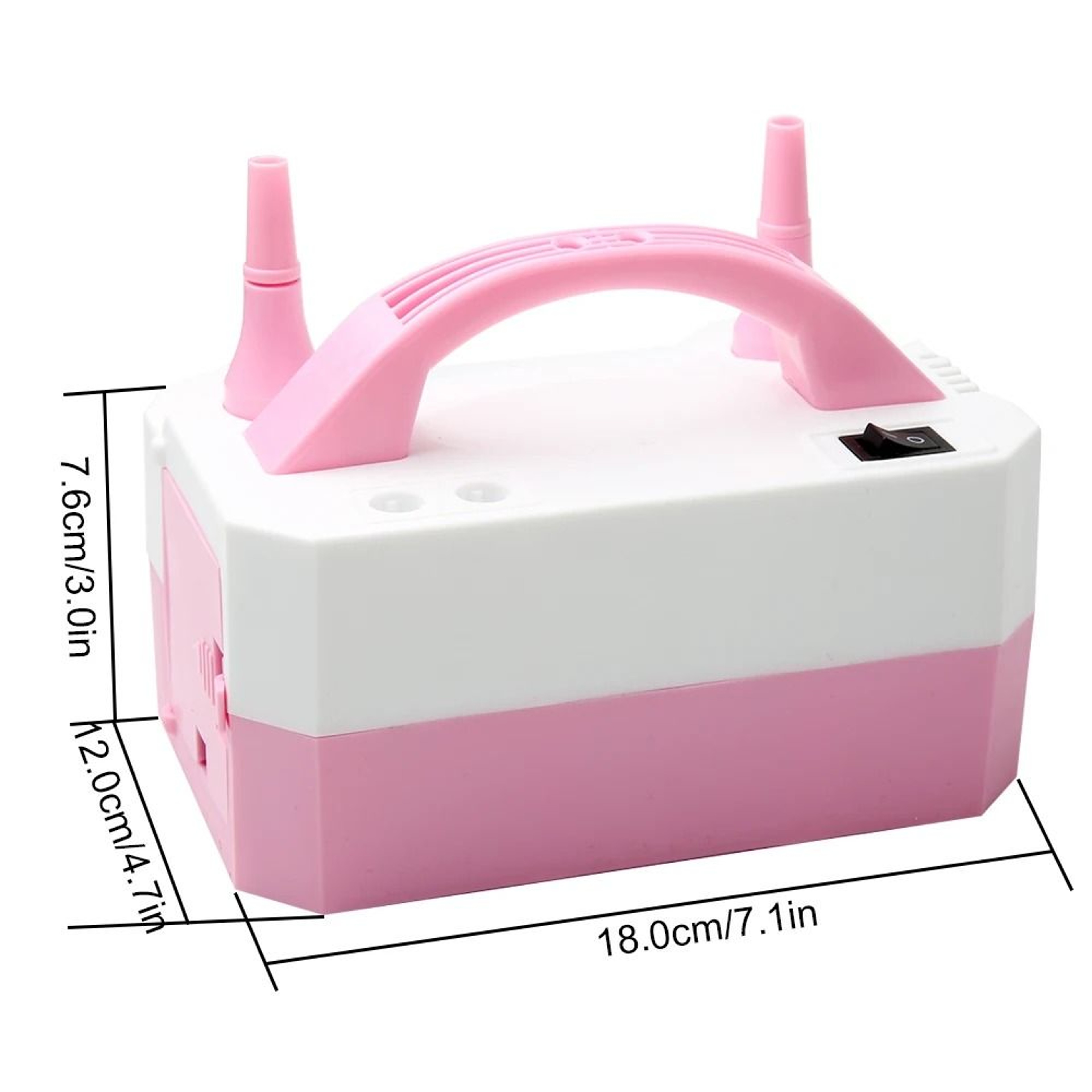 Electric Balloon Inflator Pump Dual Nozzle Fast Inflation For Party Decoration 3
