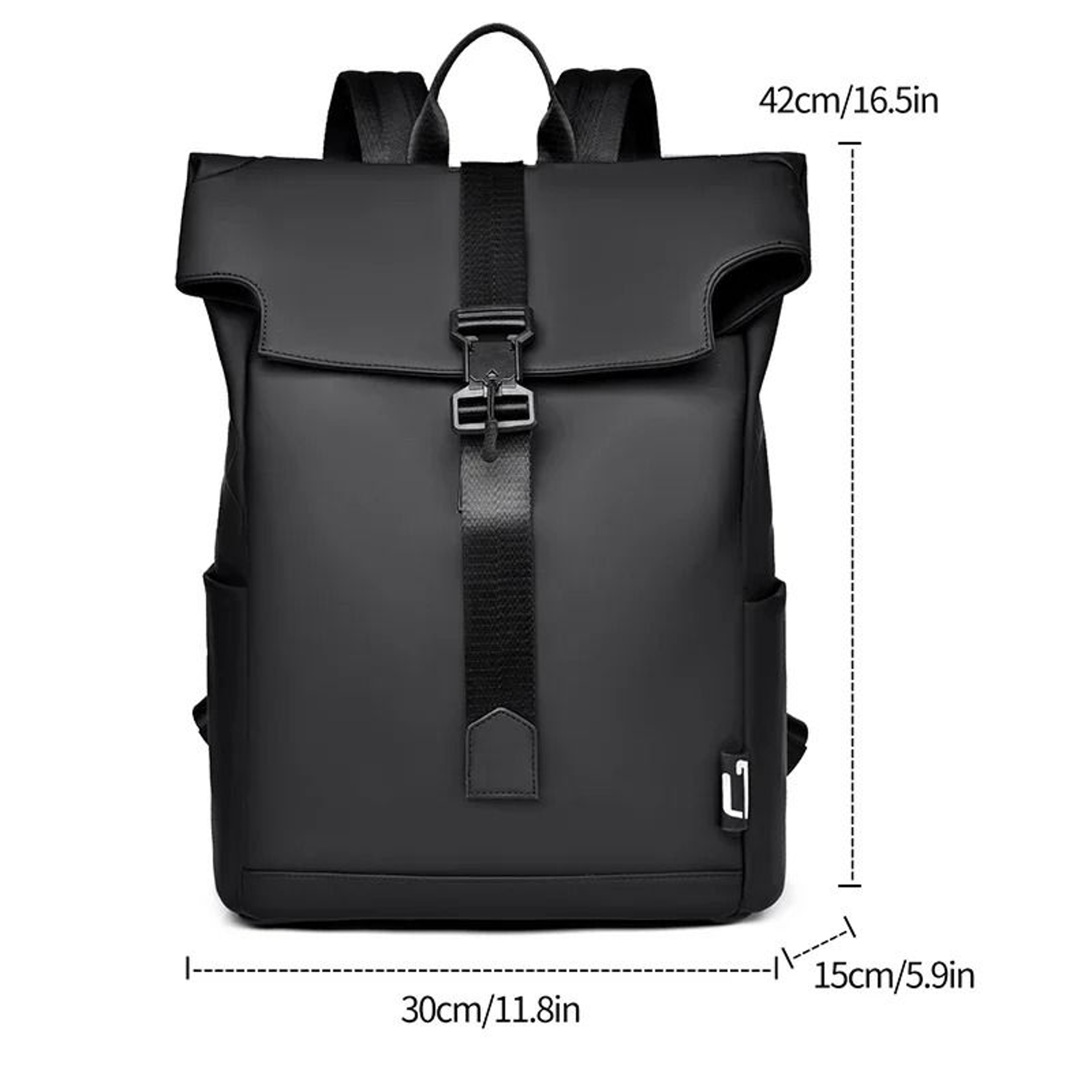 British Style Waterproof Laptop Backpack For Men Luxury Urban Daily Backpack For Work Travel And Sc 5