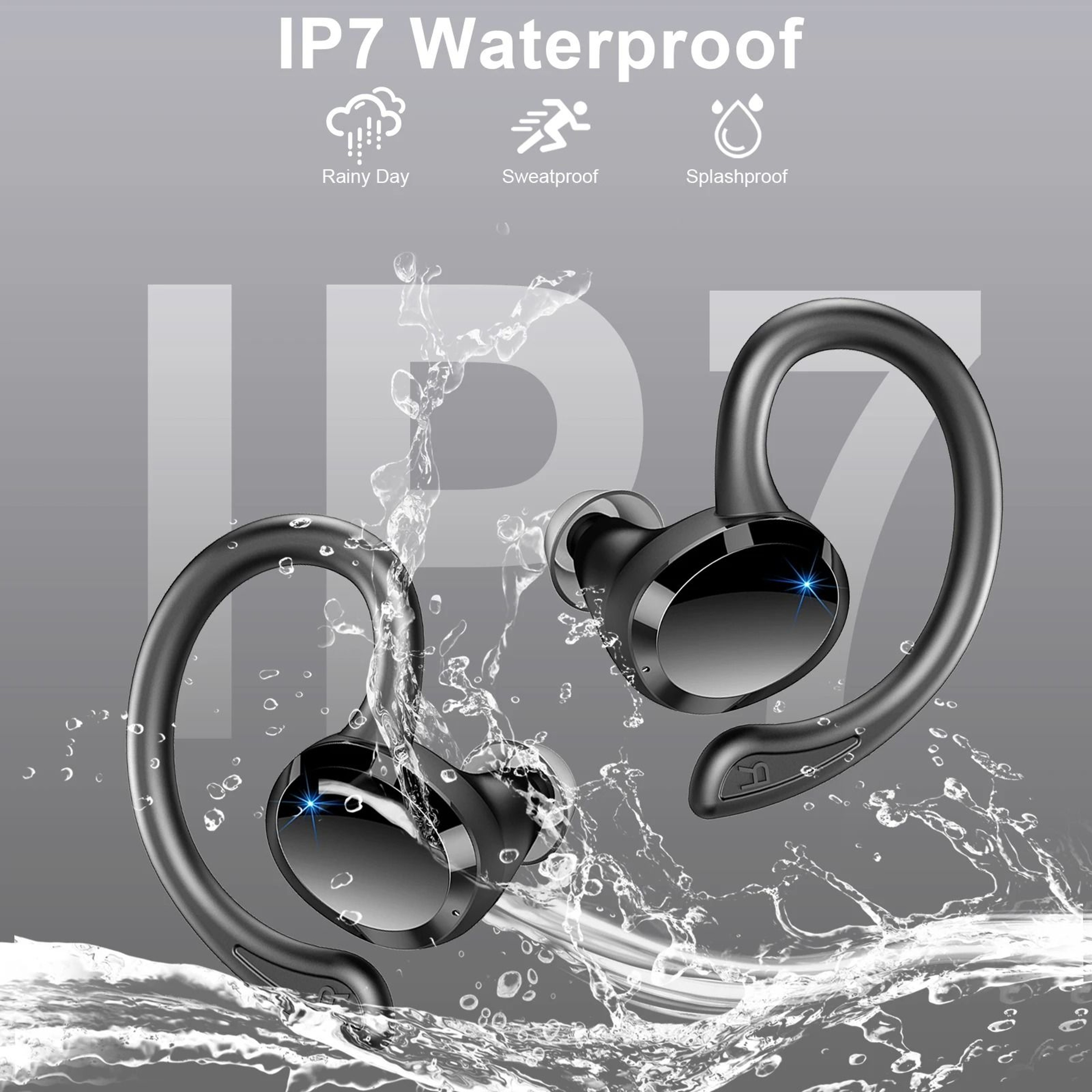 Wireless Bluetooth 53 Earbuds With Noise Cancelling Mic And 40H Playback 5