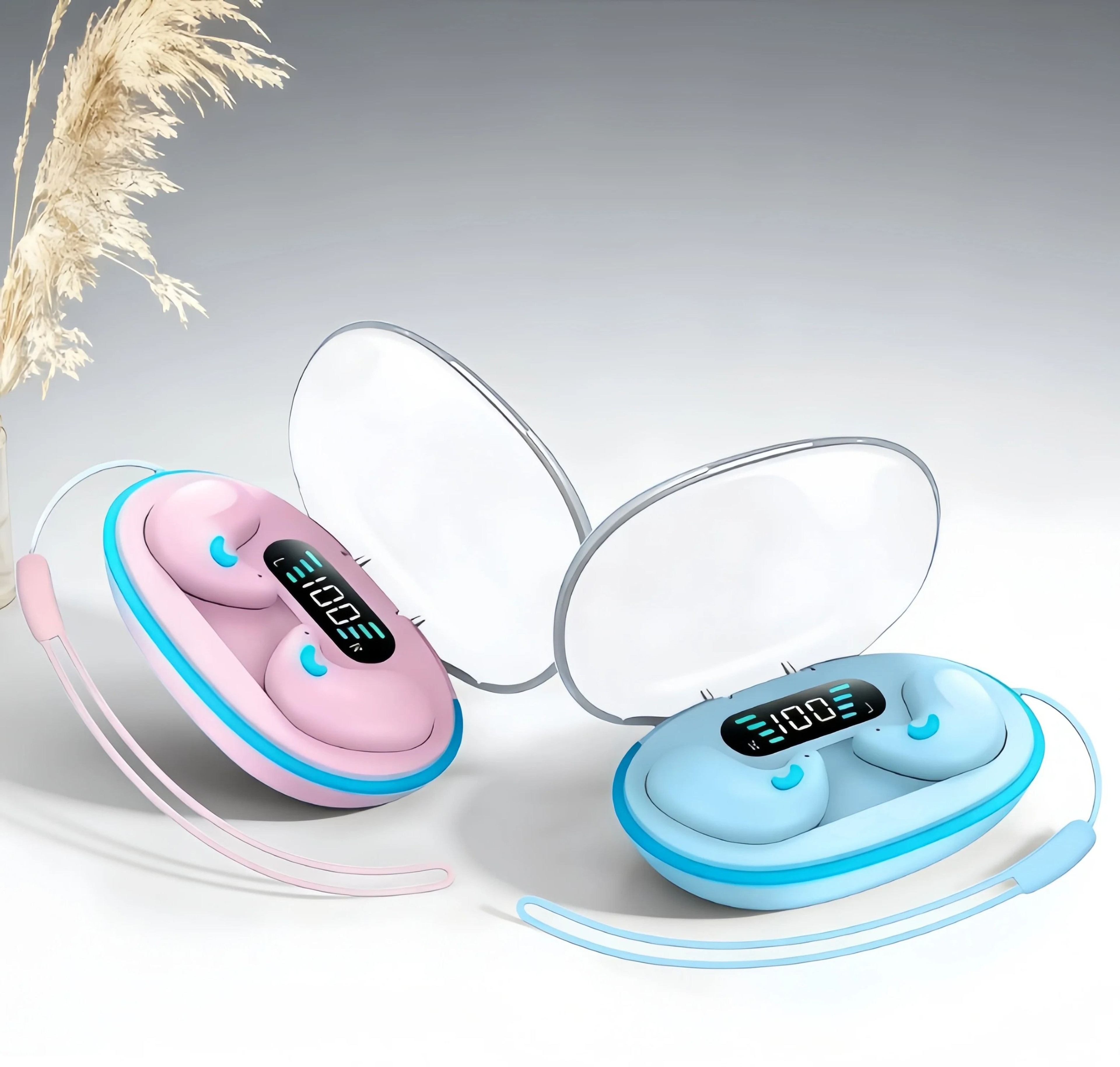 Wireless Sleeping Bluetooth Earbuds With Waterproof HiFi Stereo And Noise Reduction 0