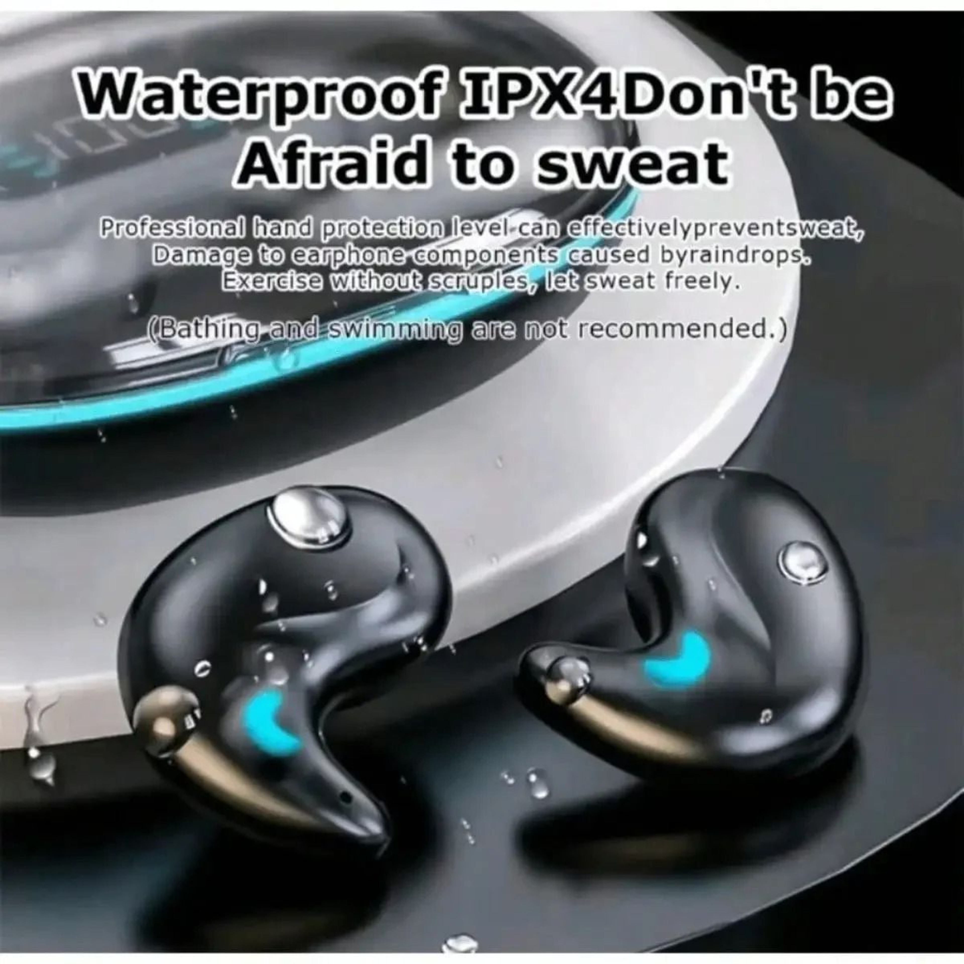 Wireless Sleeping Bluetooth Earbuds With Waterproof HiFi Stereo And Noise Reduction 5