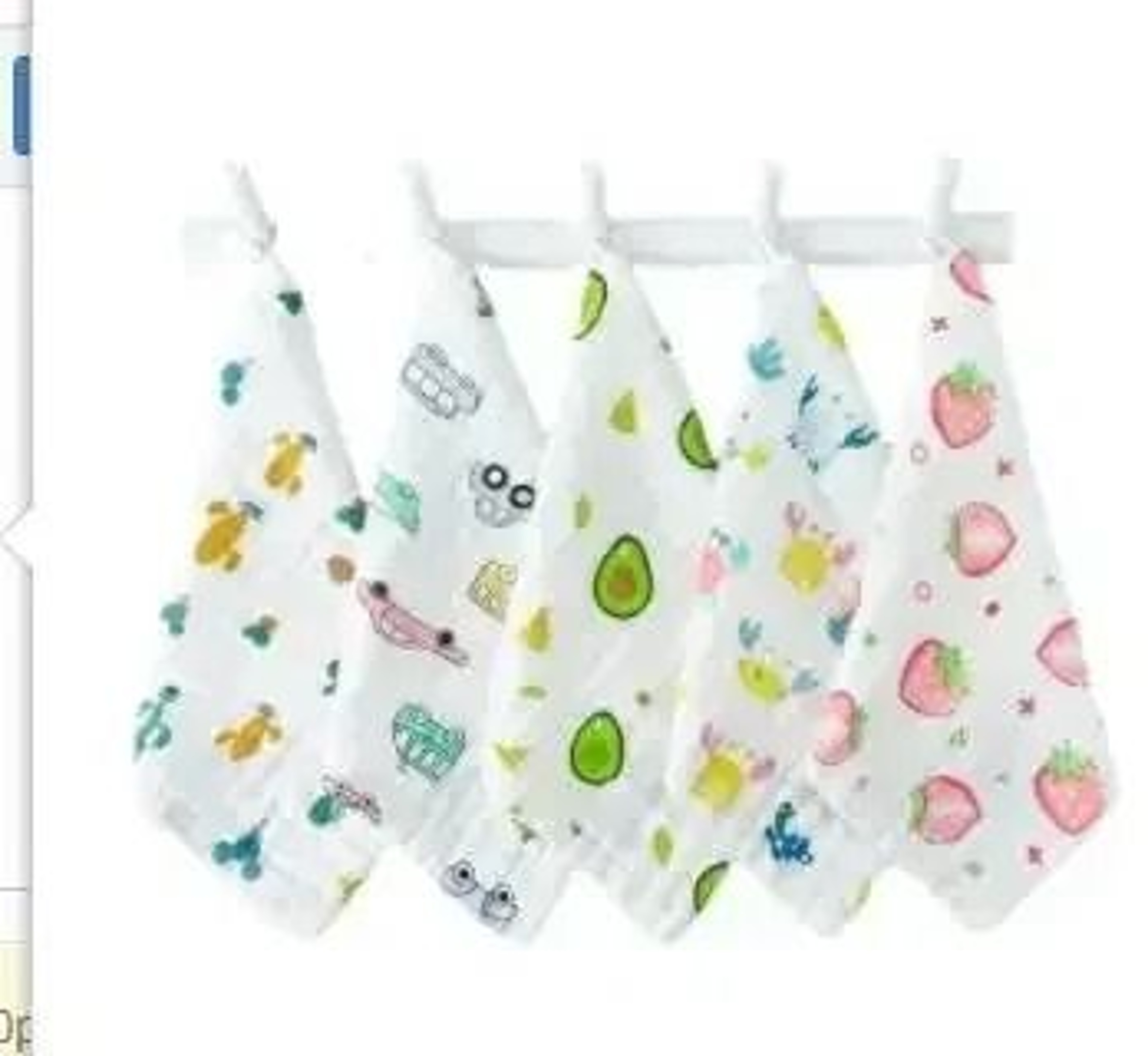 Baby Face Towel 6 Layers Cotton Soft Handkerchief For Bathing Feeding And Muslin Wipe 7