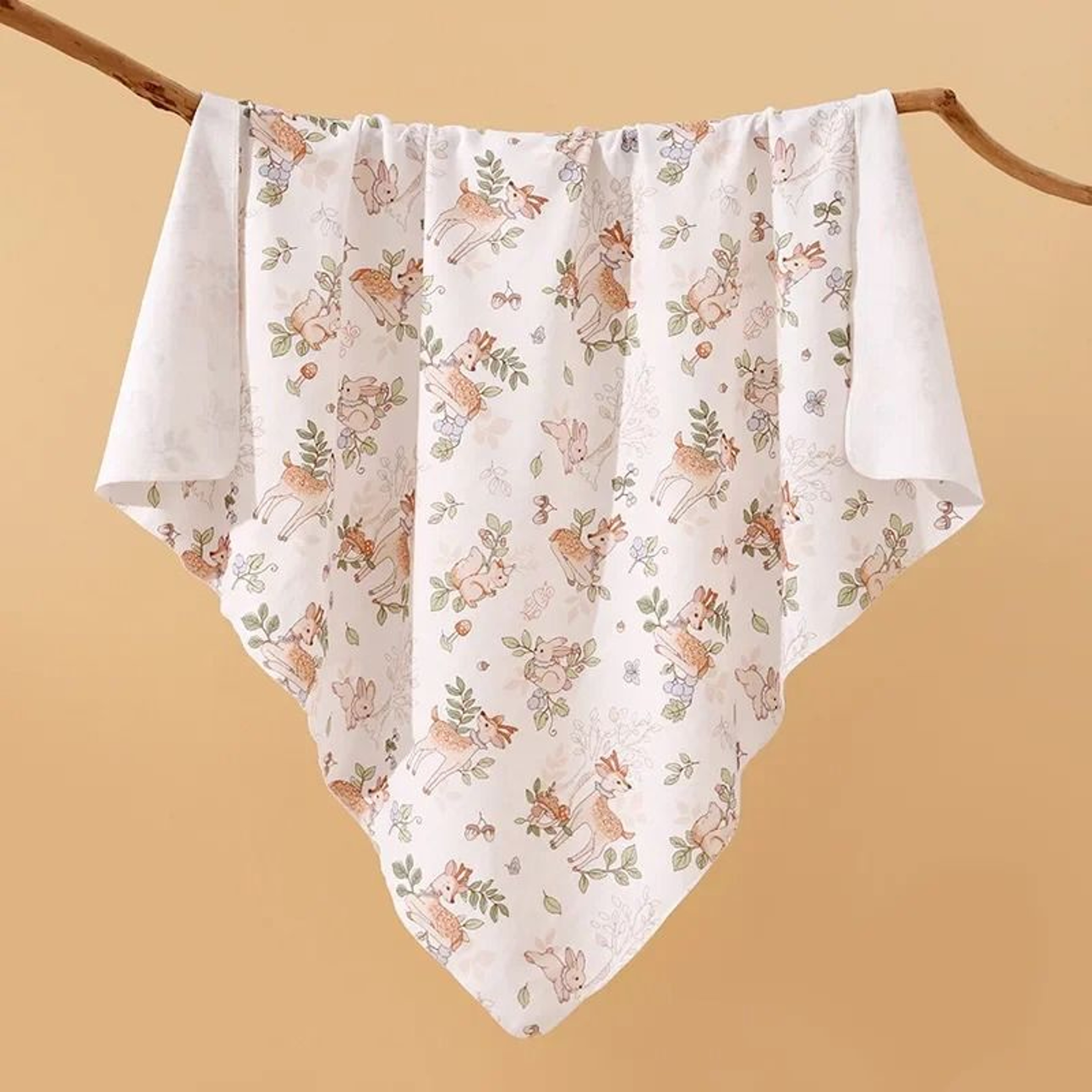 85x85cm Pure Cotton Muslin Swaddle Blanket Baby Receiving Blanket For Newborns 2
