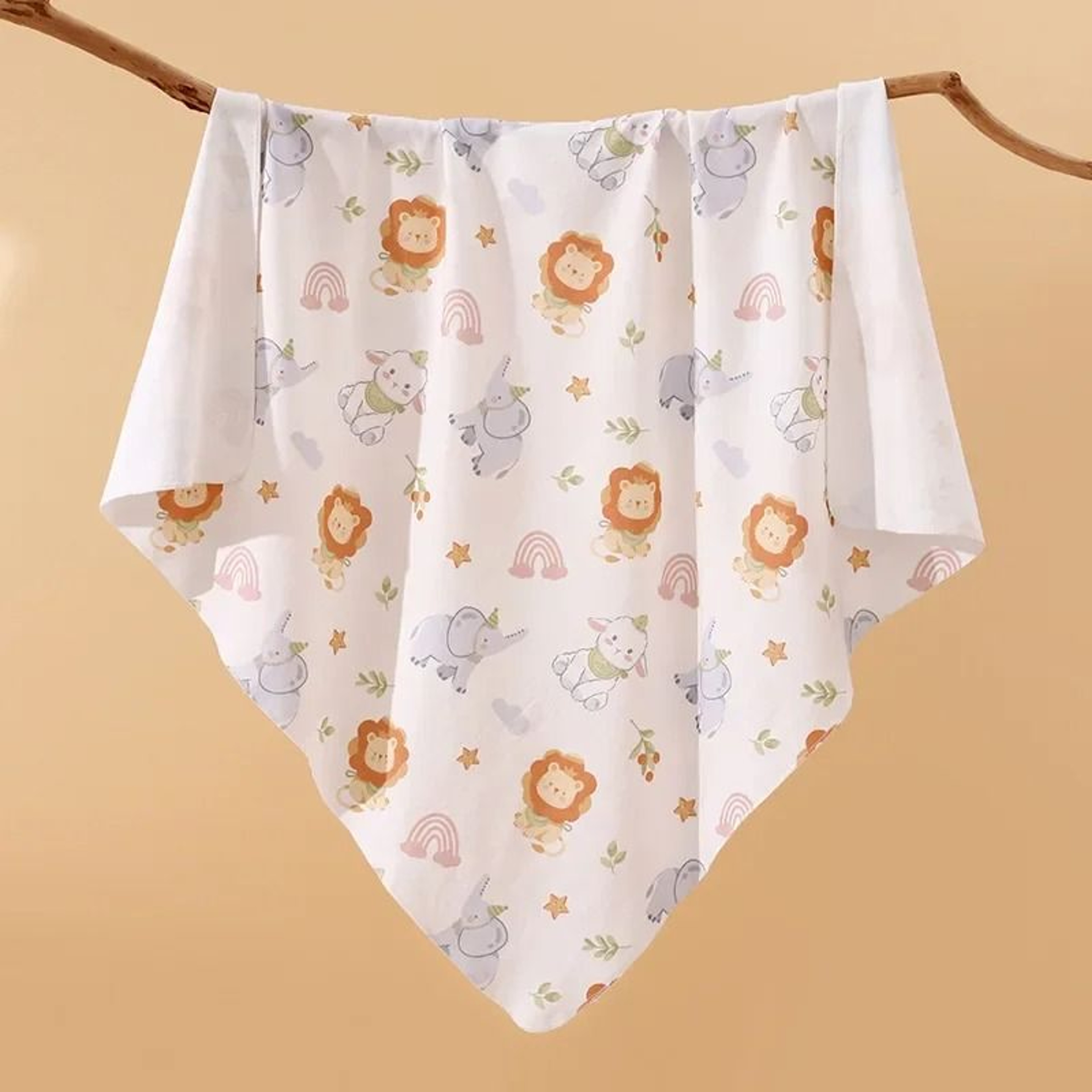 85x85cm Pure Cotton Muslin Swaddle Blanket Baby Receiving Blanket For Newborns 8